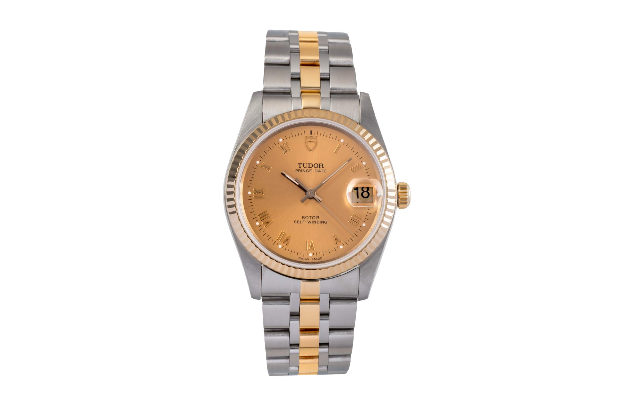 Tudor Prince Date Stahl / Gold Automatik Ref. 74033  | Zeitauktion