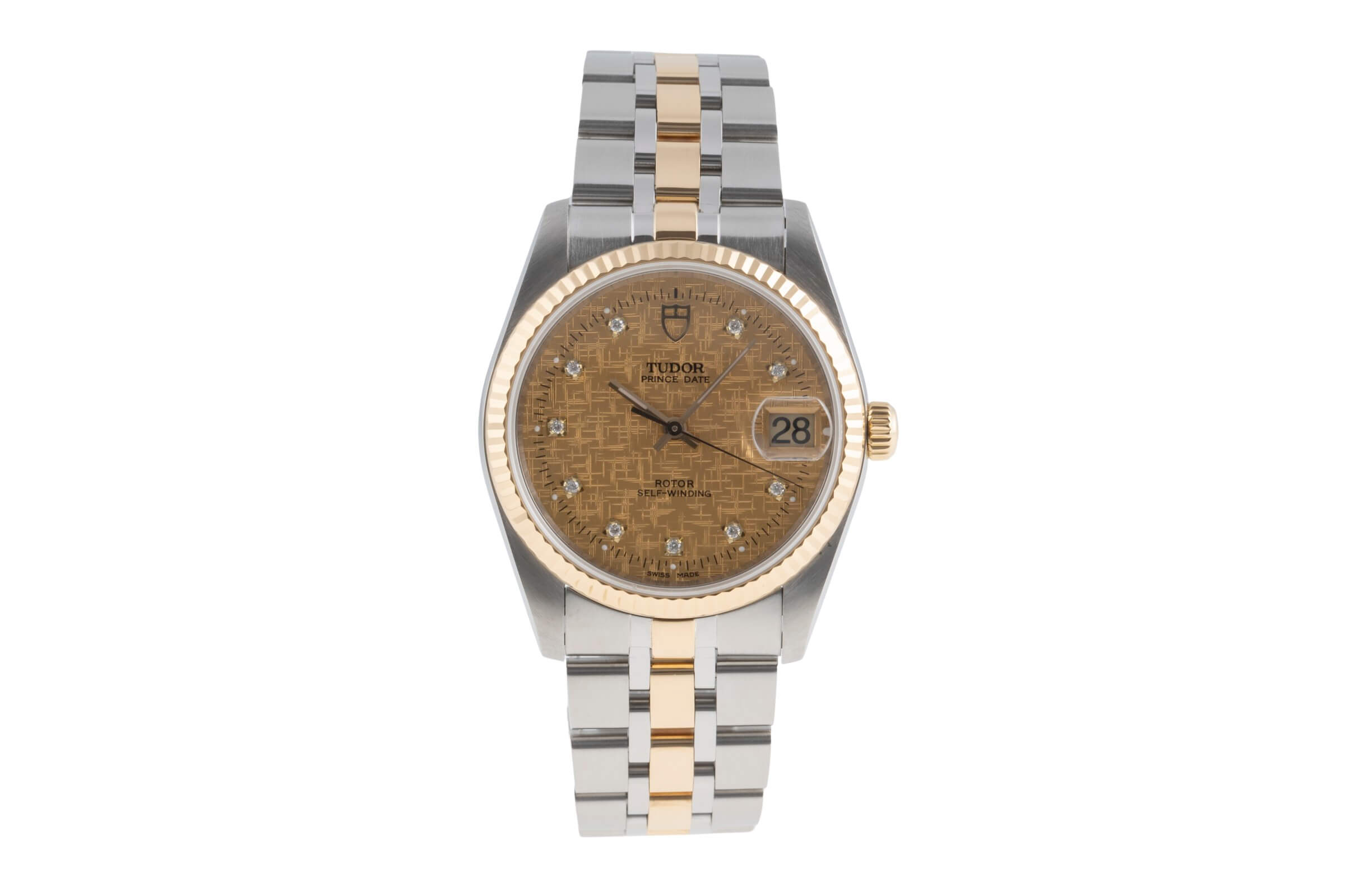 Tudor Prince Date acier / or  automatique Ref. 74033  | Zeitauktion
