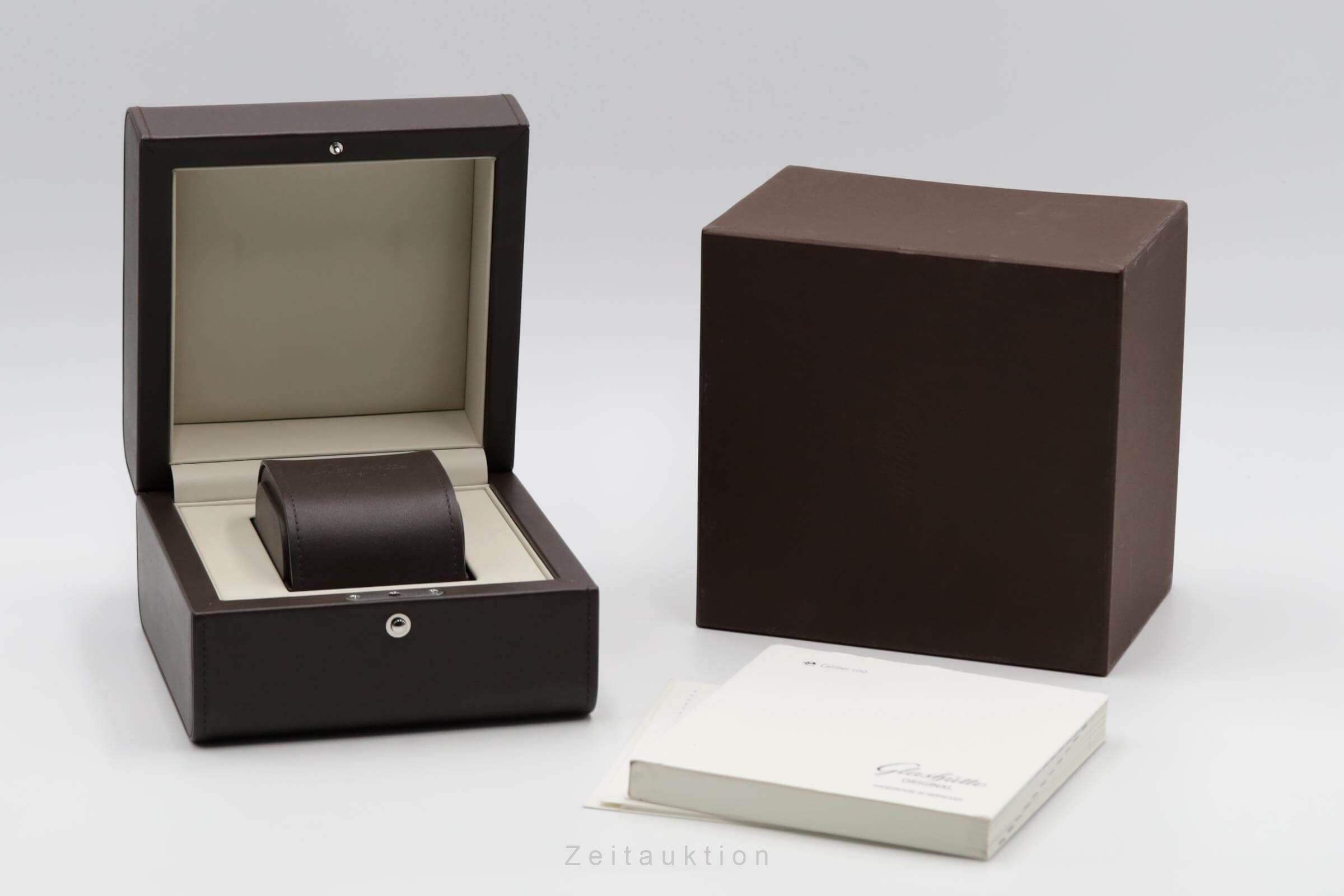 Glashütte Original Senator acero automático Kal. GO 100 Ref. 100-14-05-02-04	  | Zeitauktion