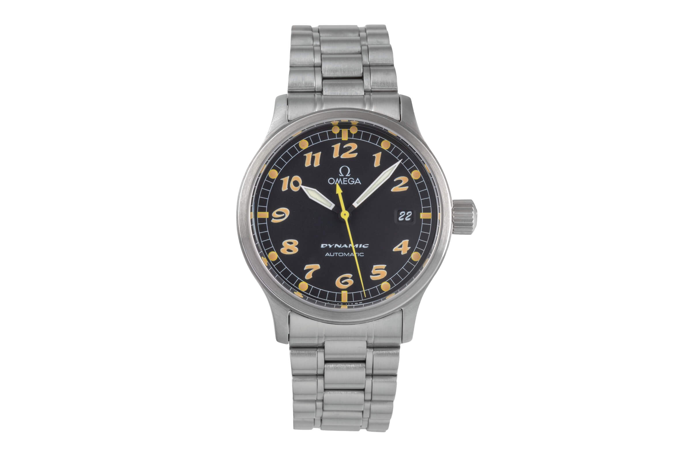 Omega Dynamic Stahl Automatik Kal. 1108 Ref. 5200.50.00  | Zeitauktion