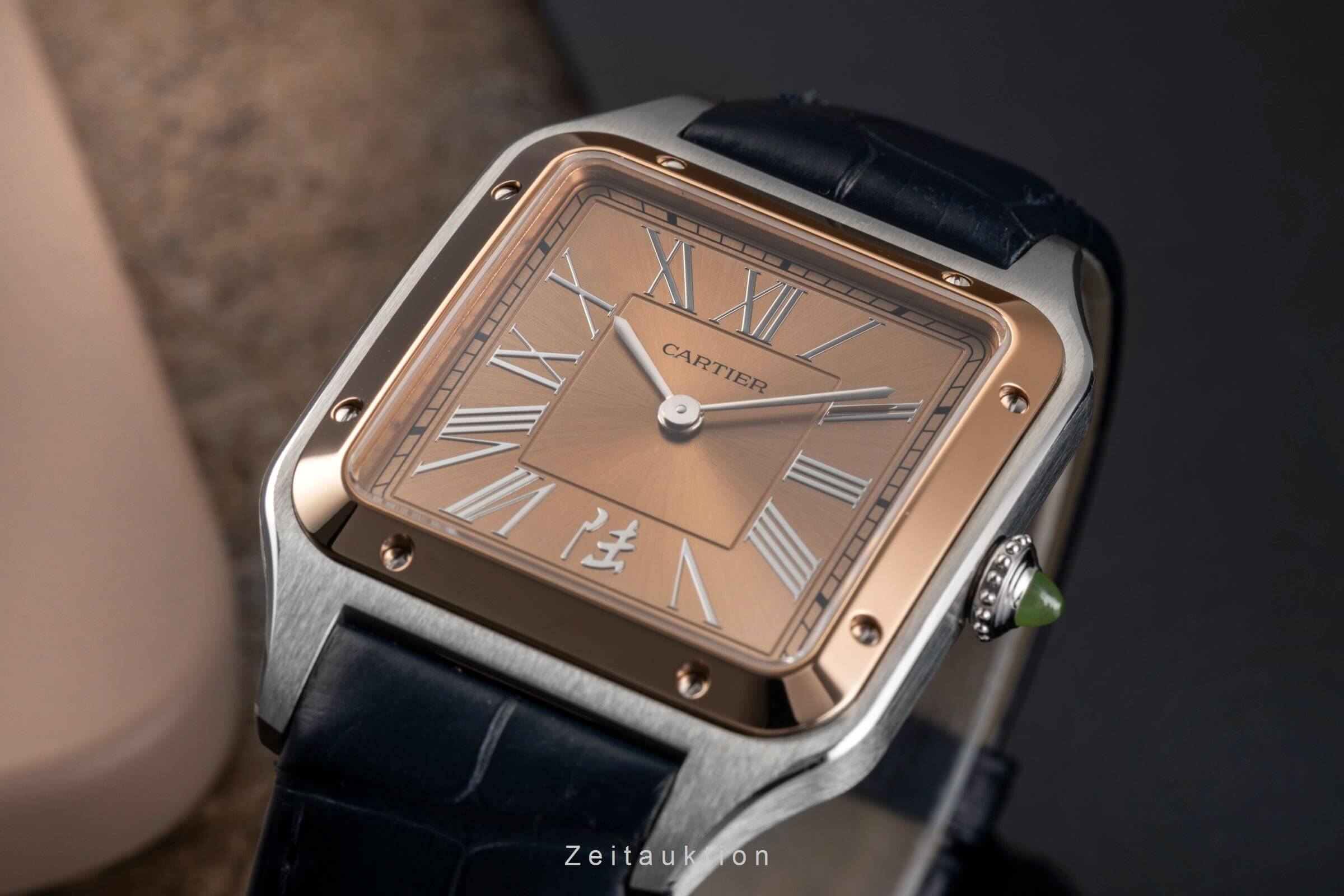 Cartier Santos Dumont Stahl / Gold Handaufzug Kal. 430 MC Ref. W2SA0027 LIMITED EDITION | Zeitauktion