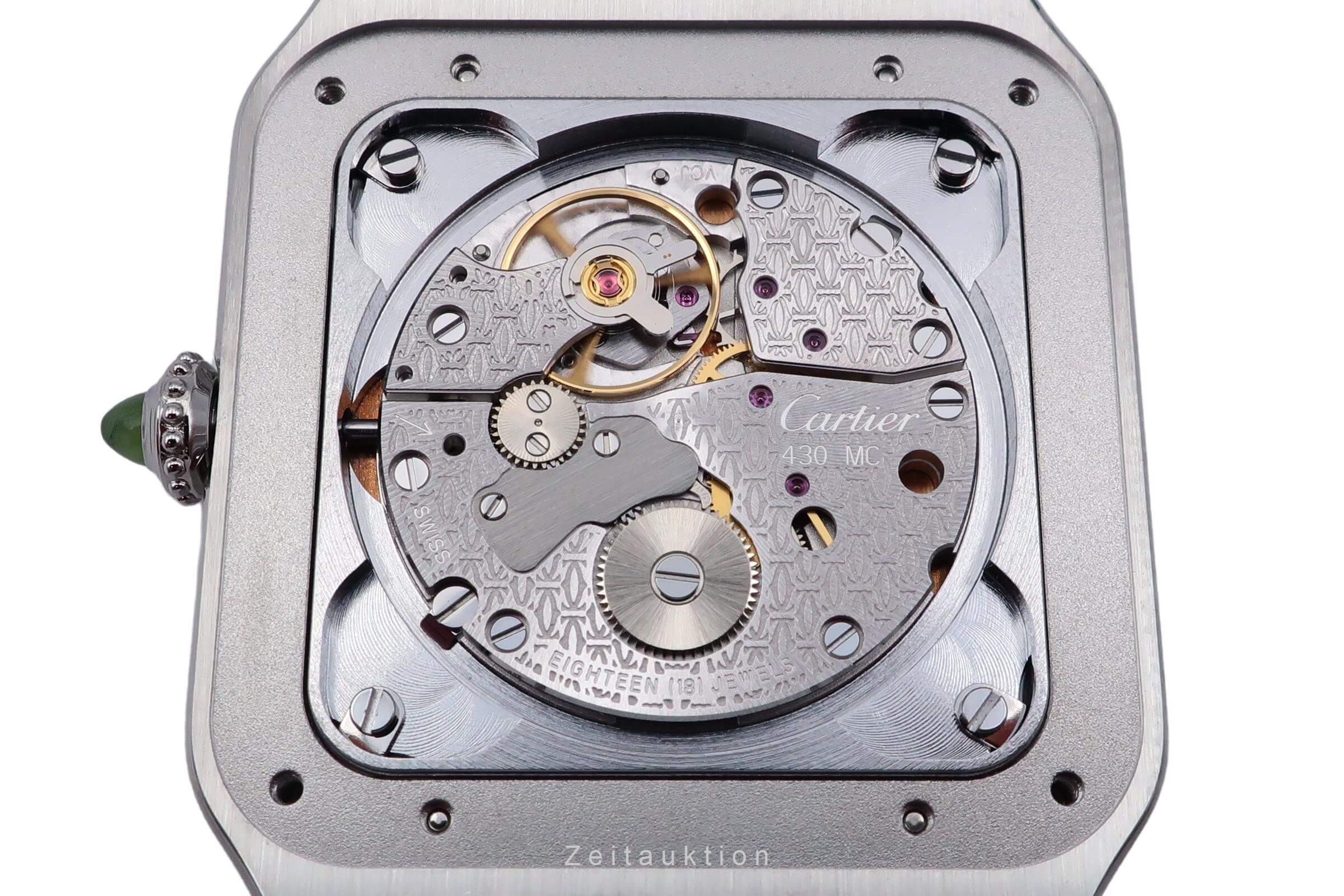 Cartier Santos Dumont Stahl / Gold Handaufzug Kal. 430 MC Ref. W2SA0027 LIMITED EDITION | Zeitauktion