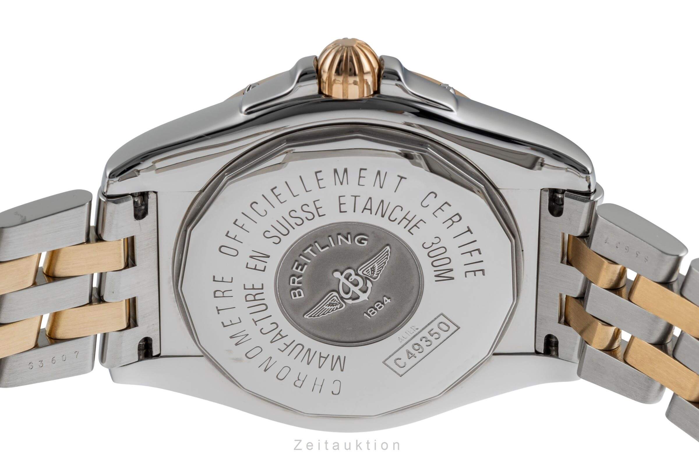 Breitling Cockpit Stahl / Gold Automatik Kal. B49 Ref. C4935012/B914	  | Zeitauktion