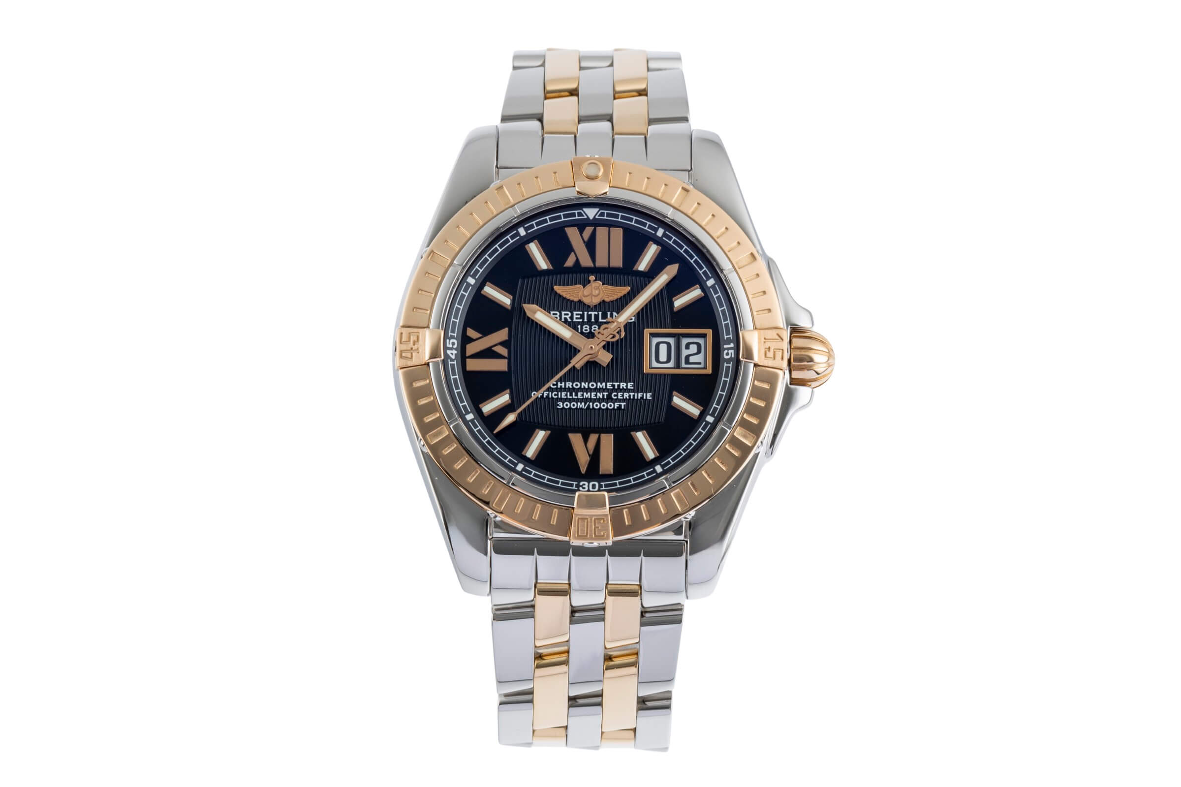 Breitling Cockpit Stahl / Gold Automatik Kal. B49 Ref. C4935012/B914	  | Zeitauktion