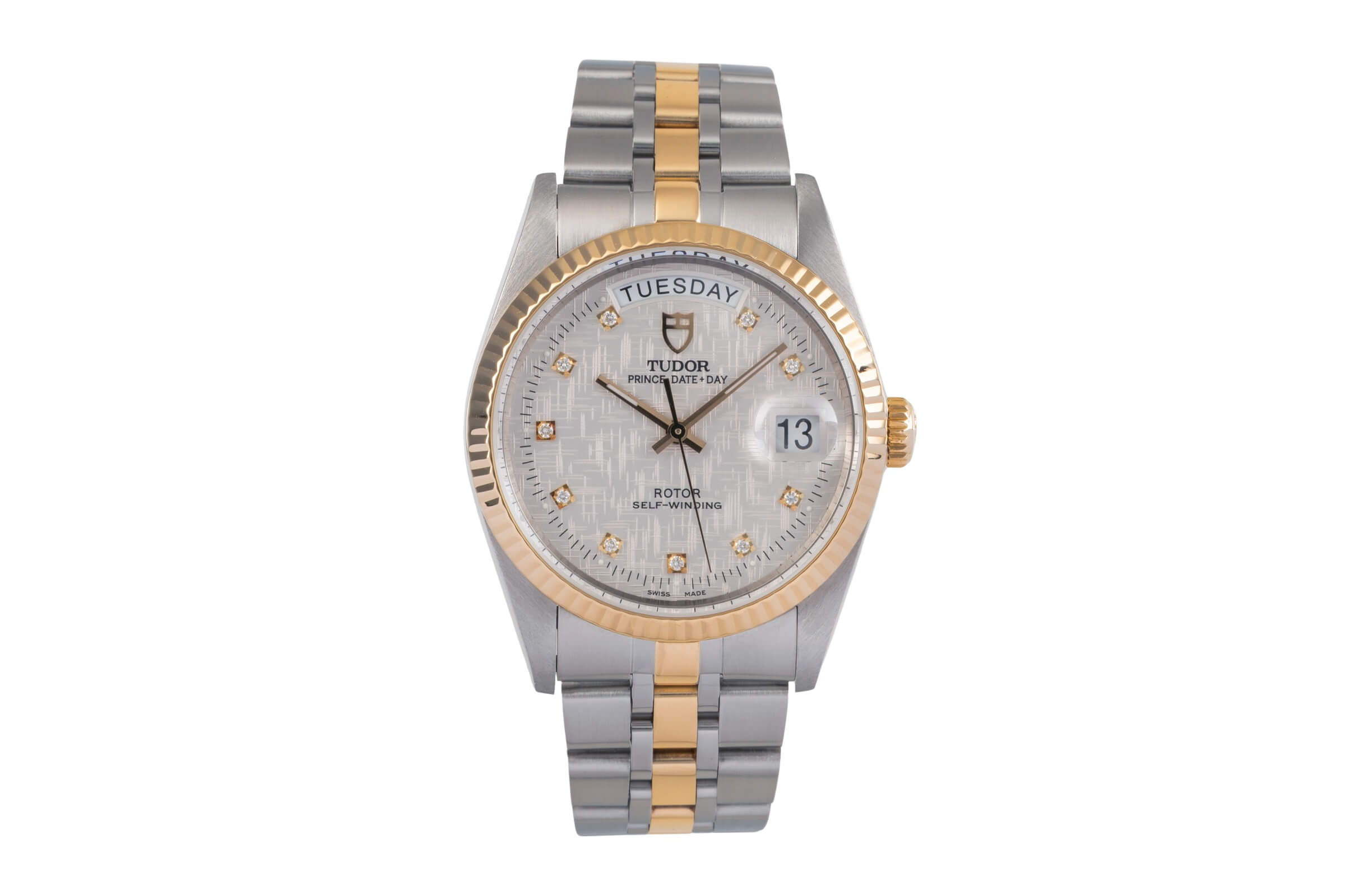 Tudor Date-Day Stahl / Gold Automatik Ref. 76213  | Zeitauktion