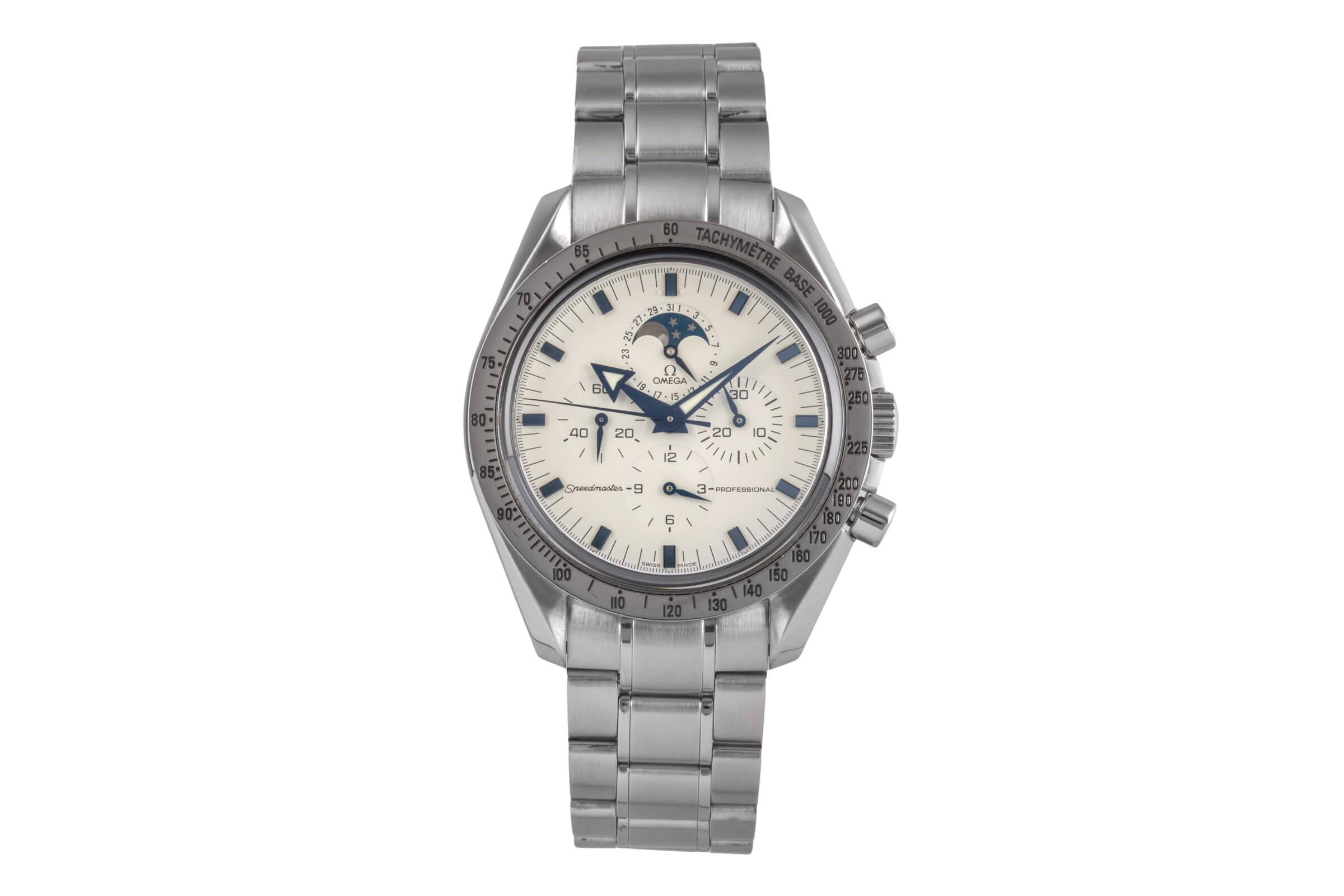 Omega Speedmaster Moonwatch chronograph steel manual winding Kal. 1866 Ref. 3575.20.00  | Zeitauktion