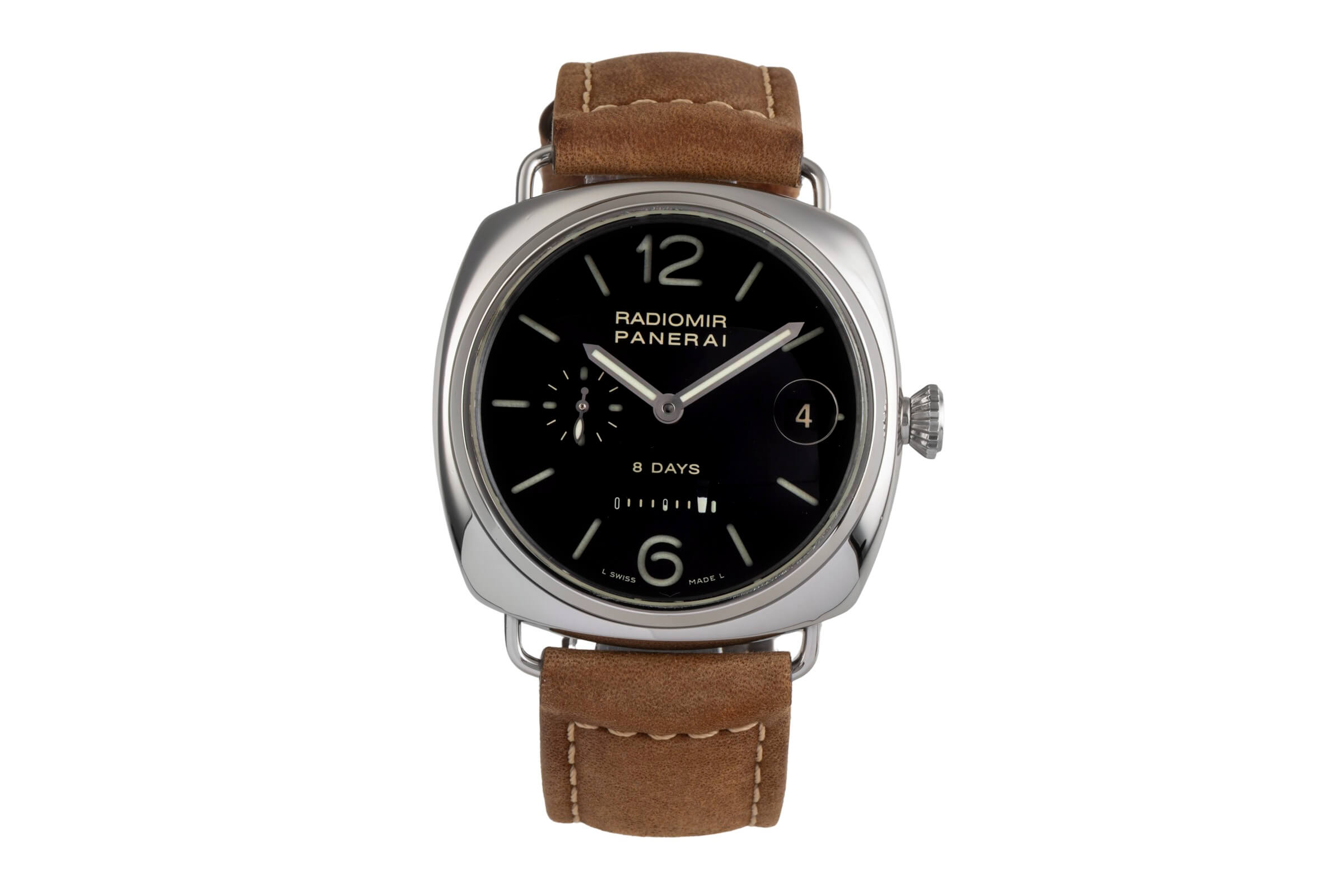 Panerai Radiomir steel manual winding Kal. P.2002/3 Ref. PAM00268  | Zeitauktion