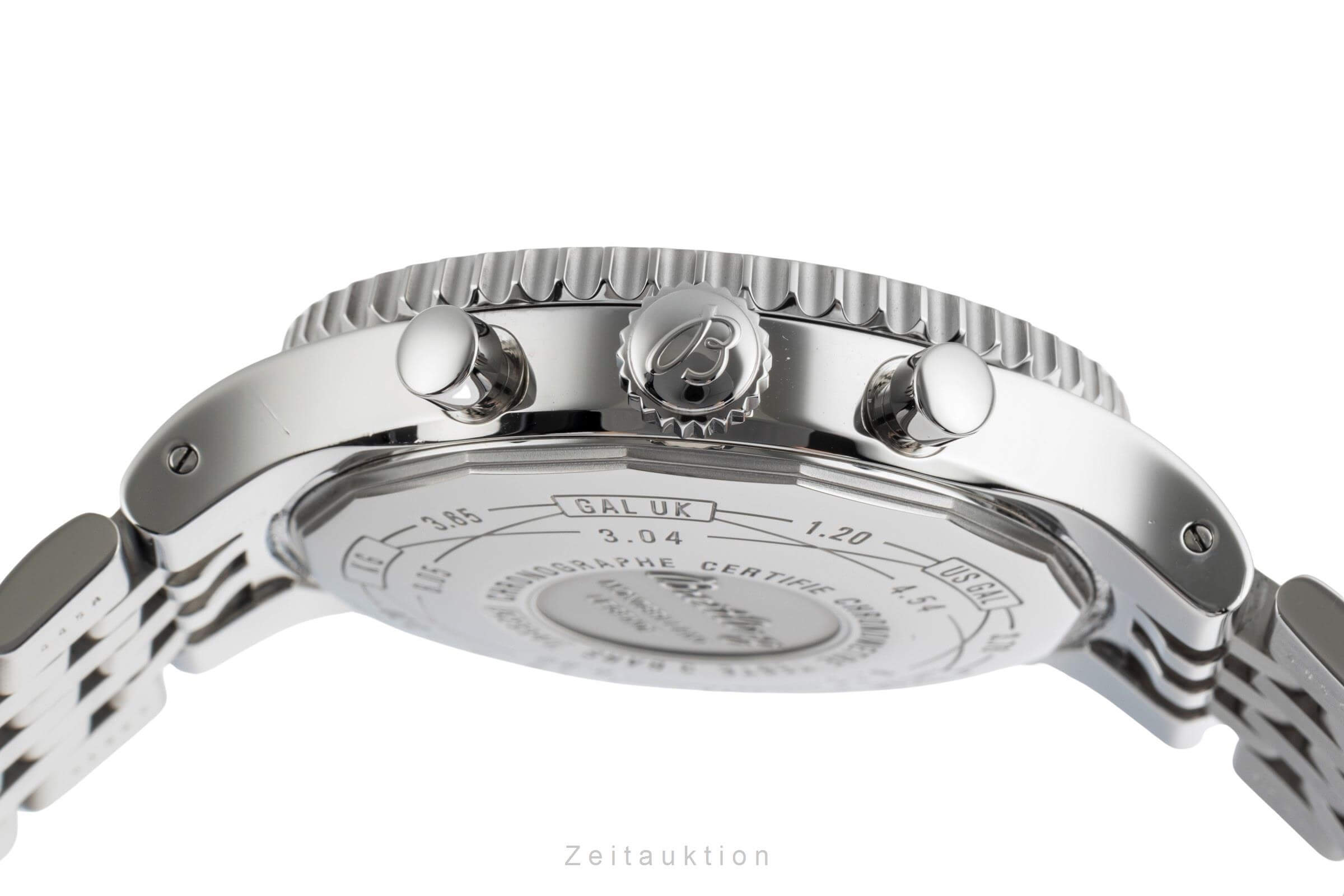 Breitling Montbrillant Chronograph Stahl Automatik Kal. B23 Ref. A23340  | Zeitauktion