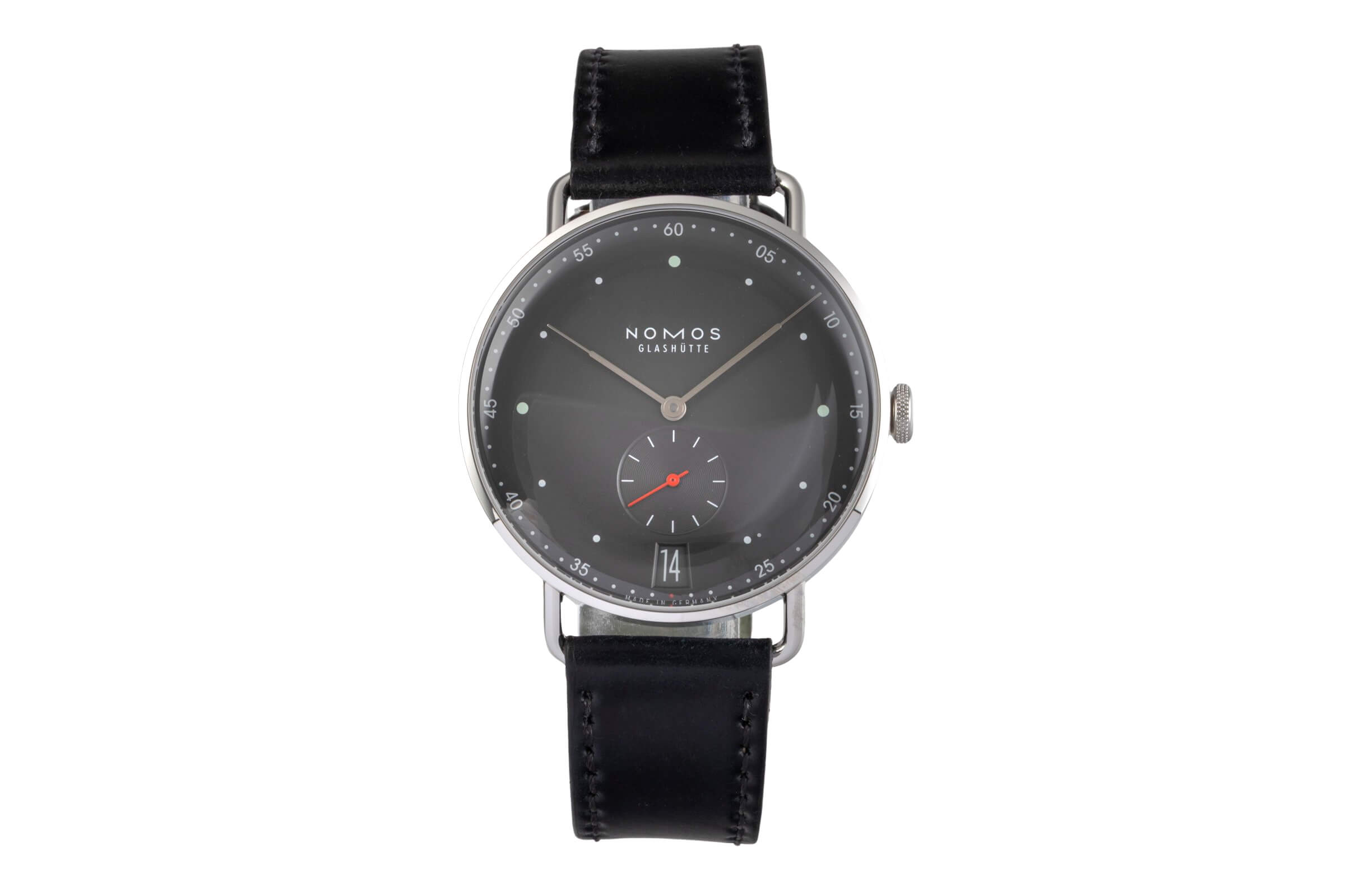 Nomos Metro Stahl Handaufzug Kal. DUW 4101 Ref. 1103  | Zeitauktion