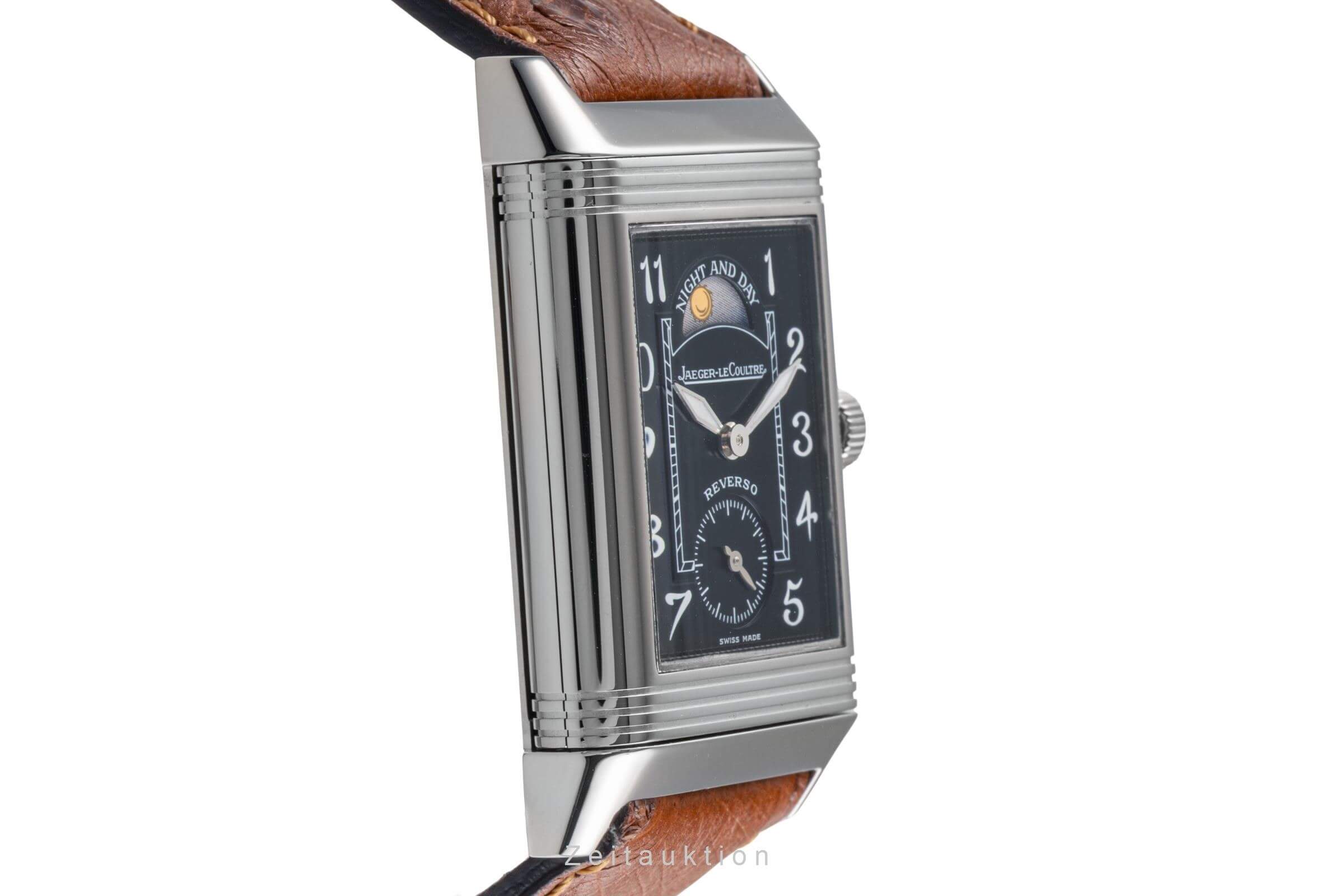 Jaeger LeCoultre Reverso 18k Weissgold Handaufzug Ref. Q2723440   270.3.54  | Zeitauktion