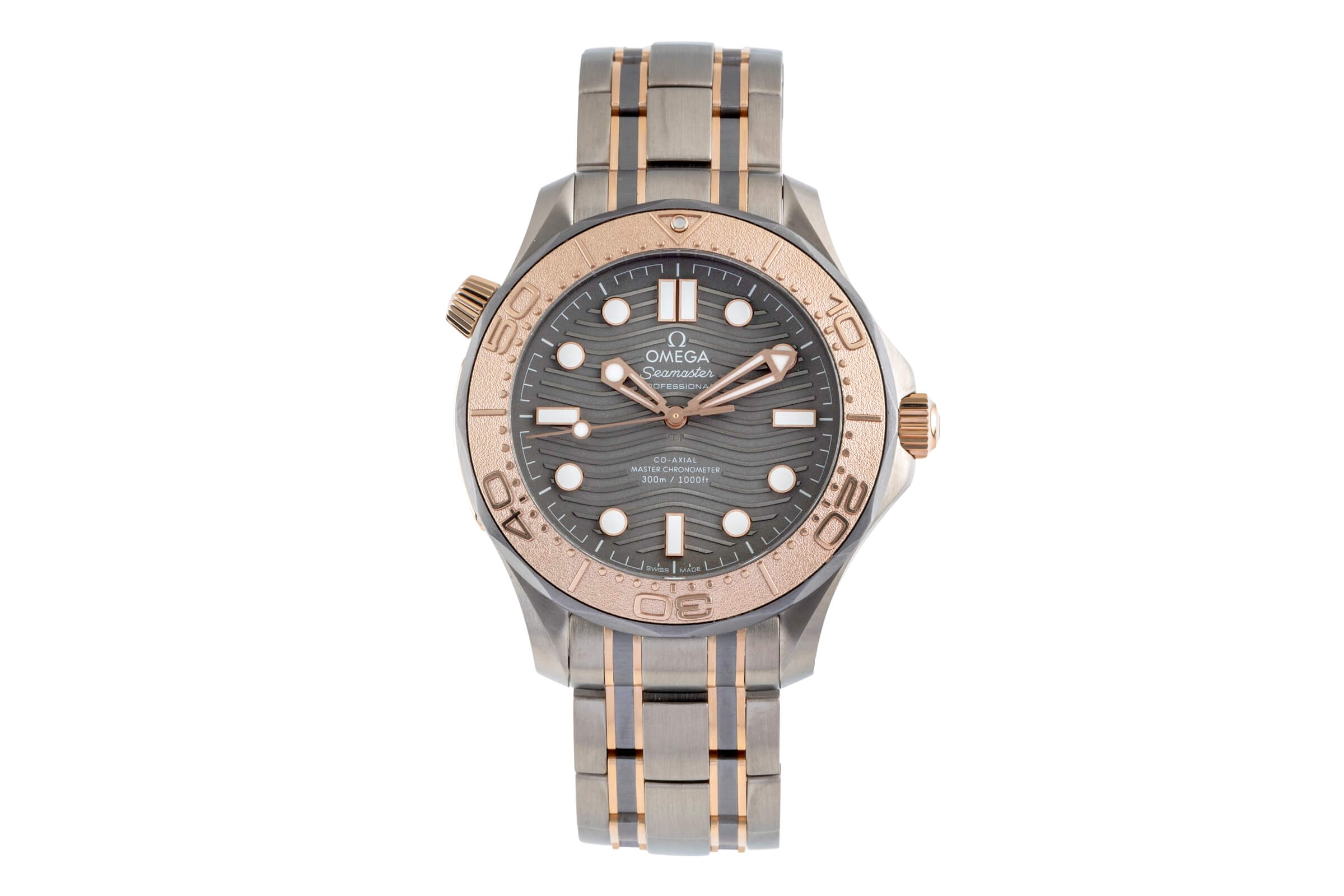 Omega Seamaster titanio / oro automático Kal. 8806 Ref. 210.60.42.20.99.001 LIMITED EDITION | Zeitauktion