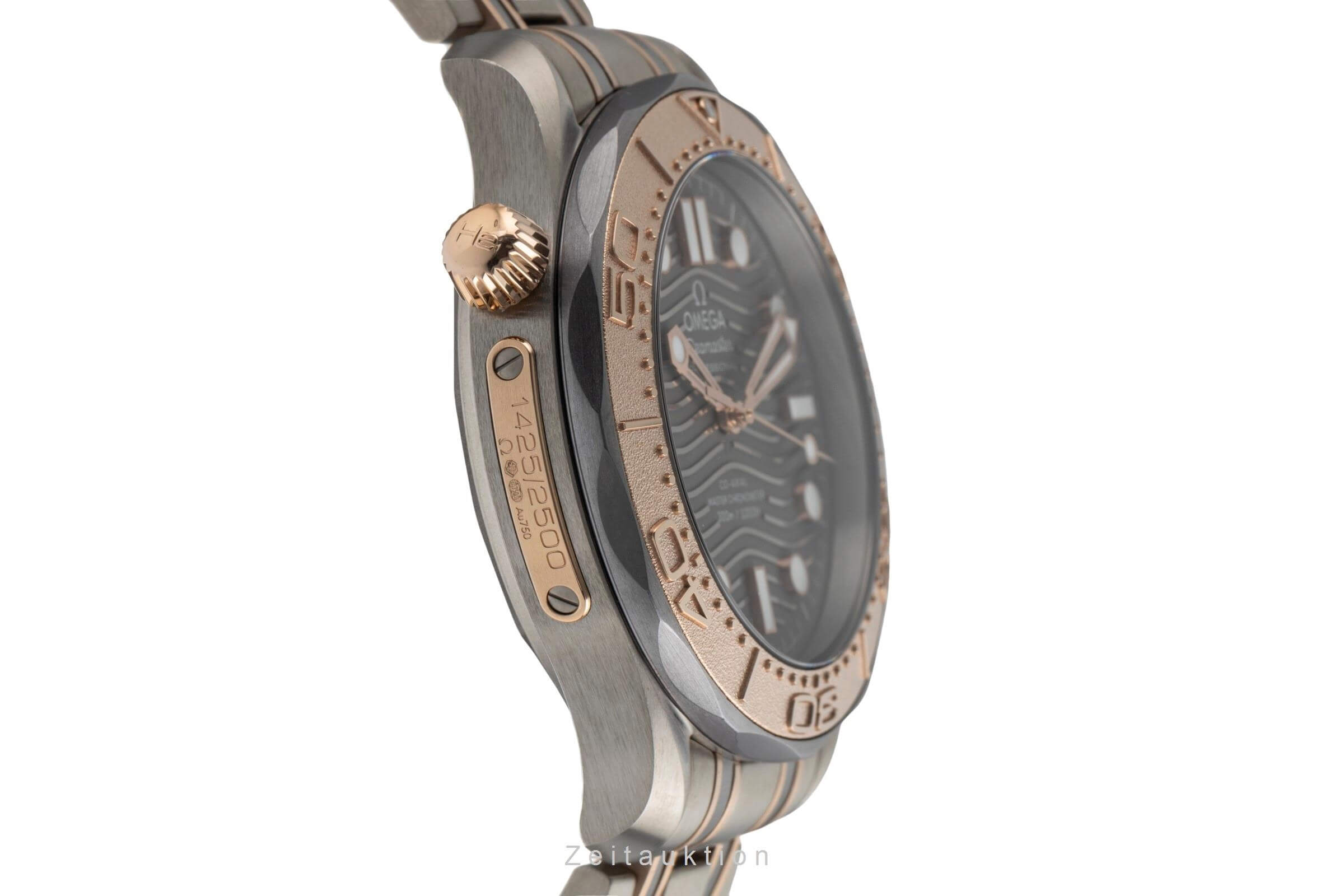 Omega Seamaster titanio / oro automático Kal. 8806 Ref. 210.60.42.20.99.001 LIMITED EDITION | Zeitauktion