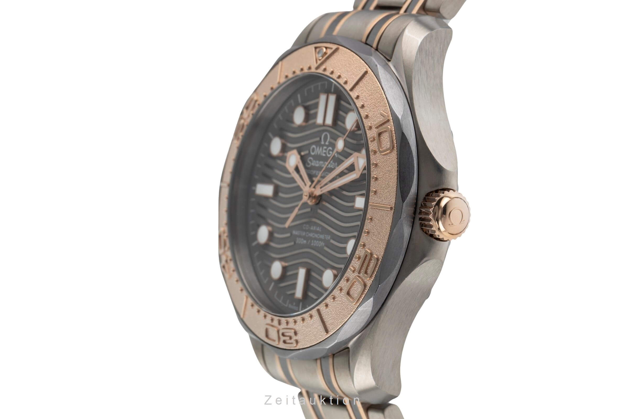 Omega Seamaster titanio / oro automático Kal. 8806 Ref. 210.60.42.20.99.001 LIMITED EDITION | Zeitauktion