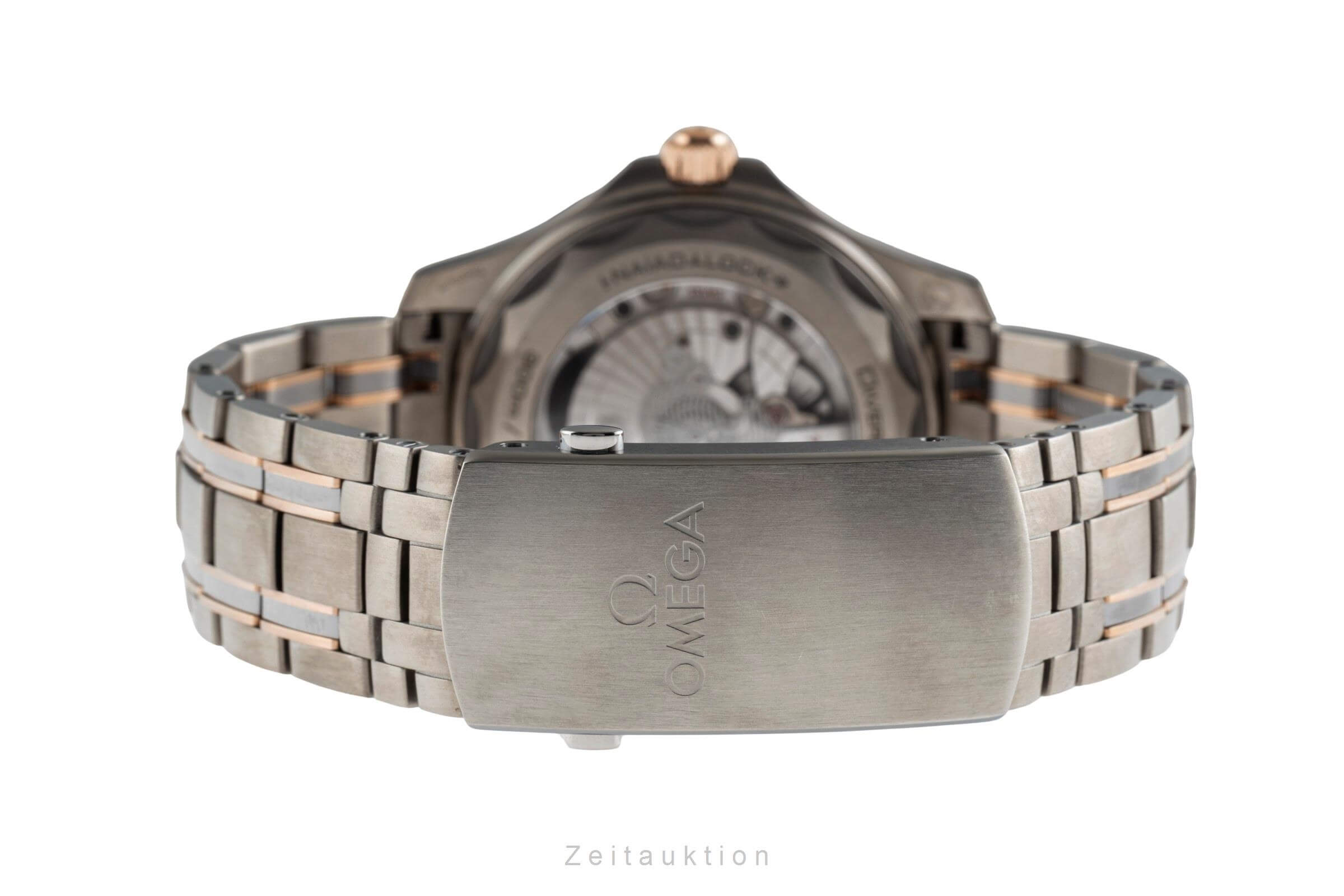 Omega Seamaster titanio / oro automático Kal. 8806 Ref. 210.60.42.20.99.001 LIMITED EDITION | Zeitauktion
