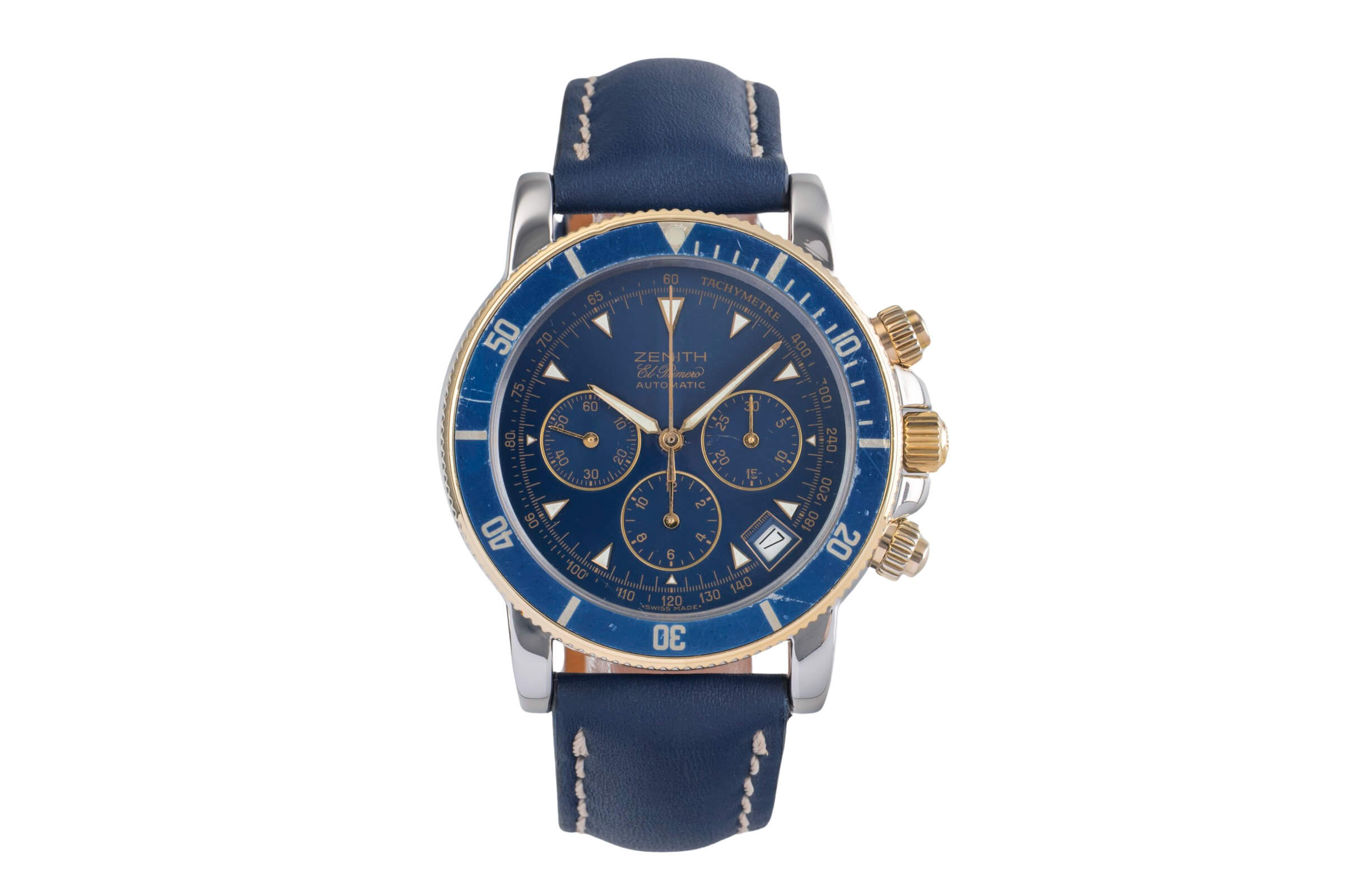 Zenith Rainbow Chronograph Stahl / Gold Automatik Kal. 400 Ref. 53.0370.400  | Zeitauktion
