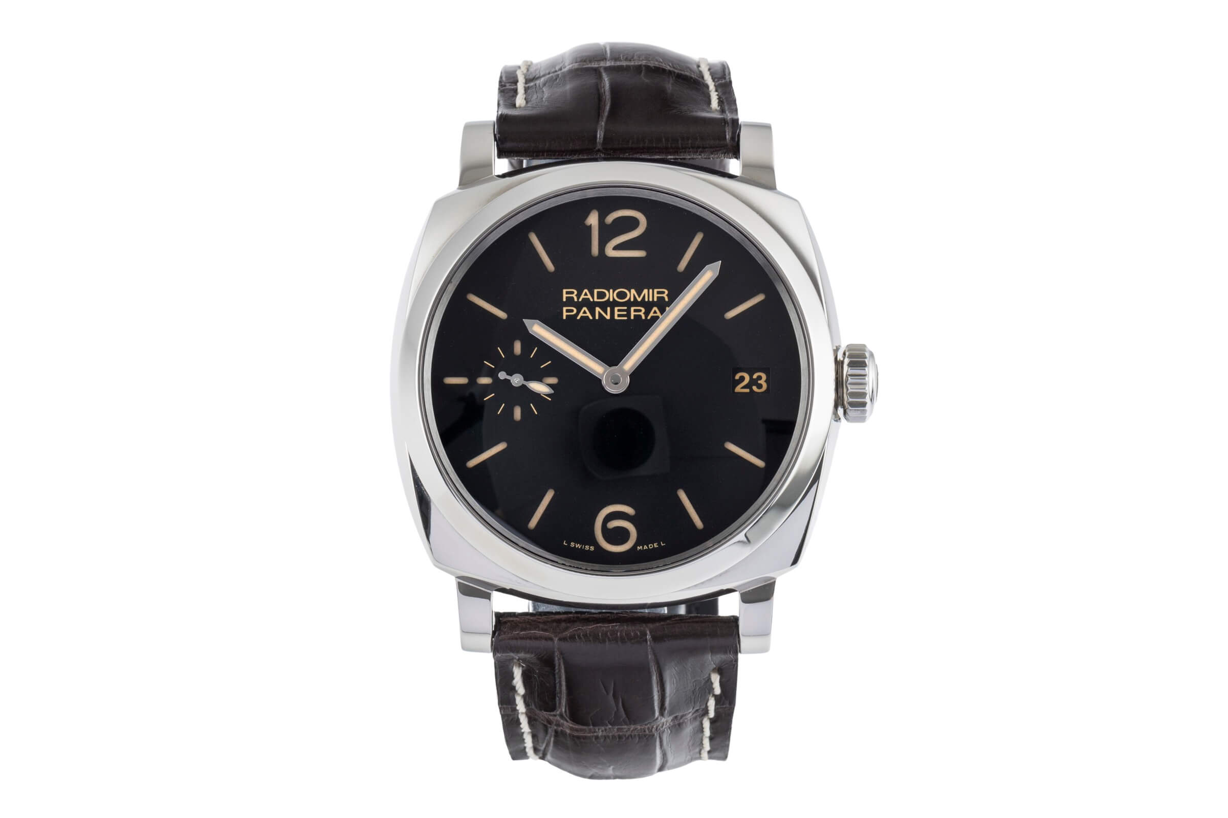 Panerai Radiomir steel manual winding Kal. P.3000 Ref. PAM00514  | Zeitauktion