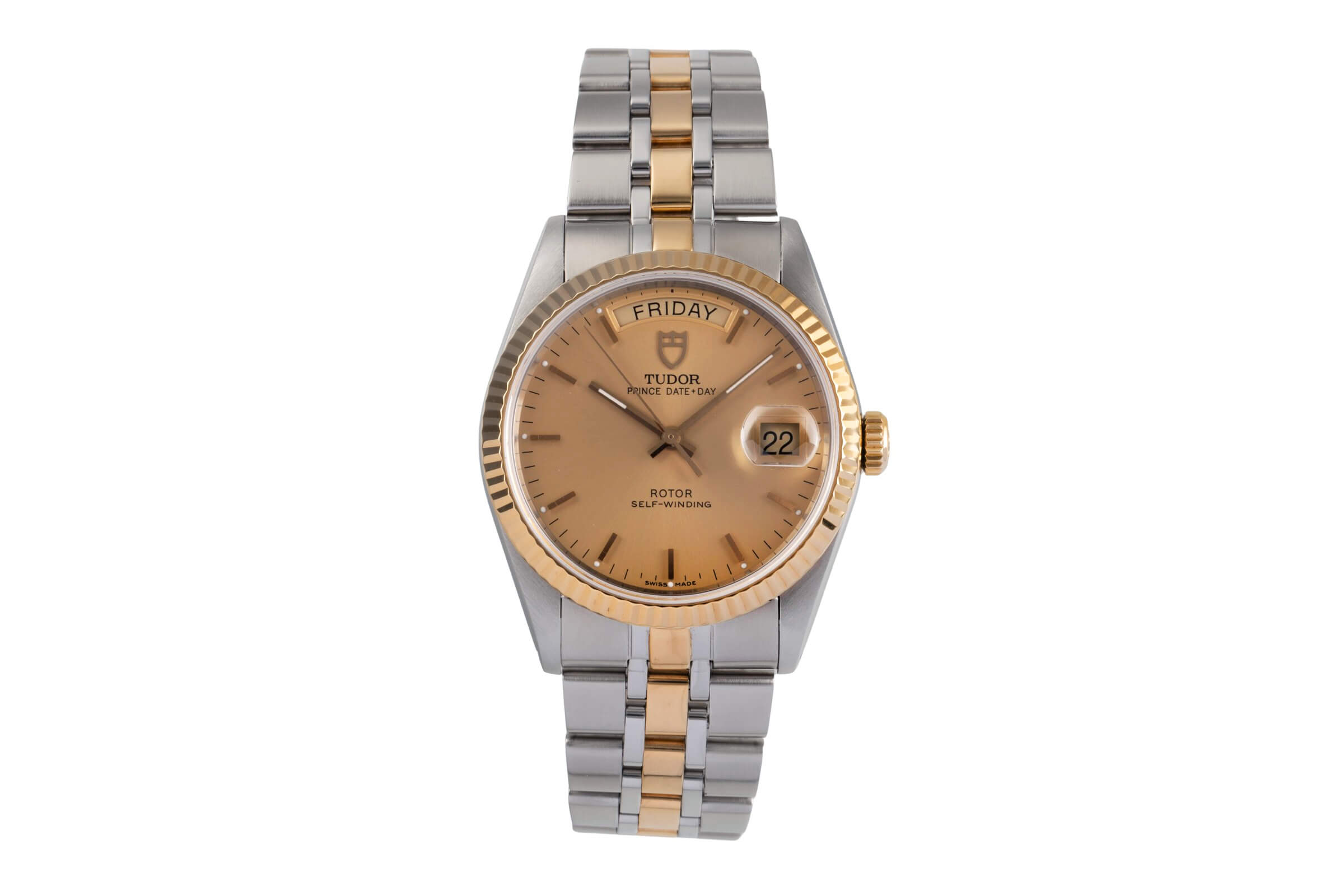 Tudor Date-Day acier / or  automatique Kal. ETA 2834-2 Ref. 76213  | Zeitauktion