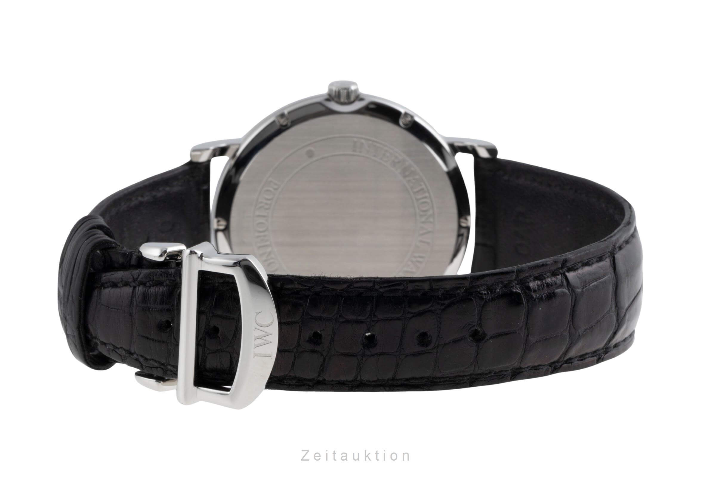 IWC Portofino Stahl Automatik Kal. C.30110 Ref. IW356305  | Zeitauktion