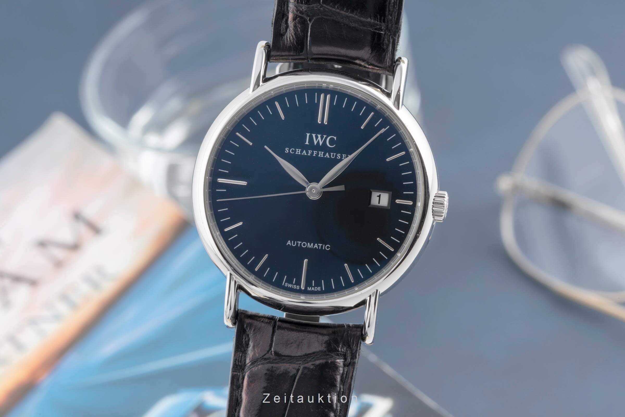 IWC Portofino Stahl Automatik Kal. C.30110 Ref. IW356305  | Zeitauktion