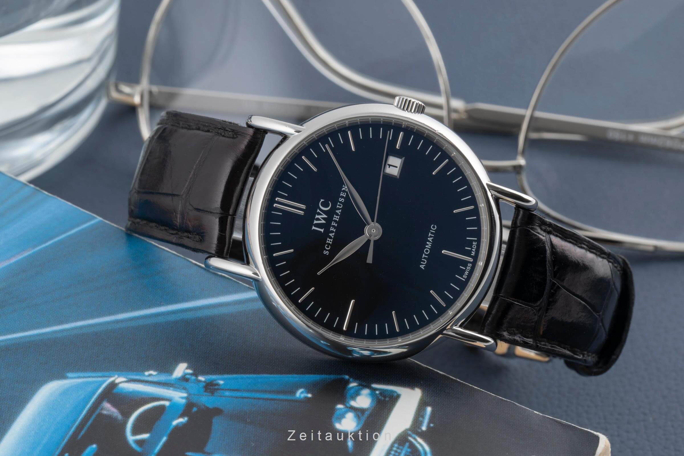 IWC Portofino Stahl Automatik Kal. C.30110 Ref. IW356305  | Zeitauktion