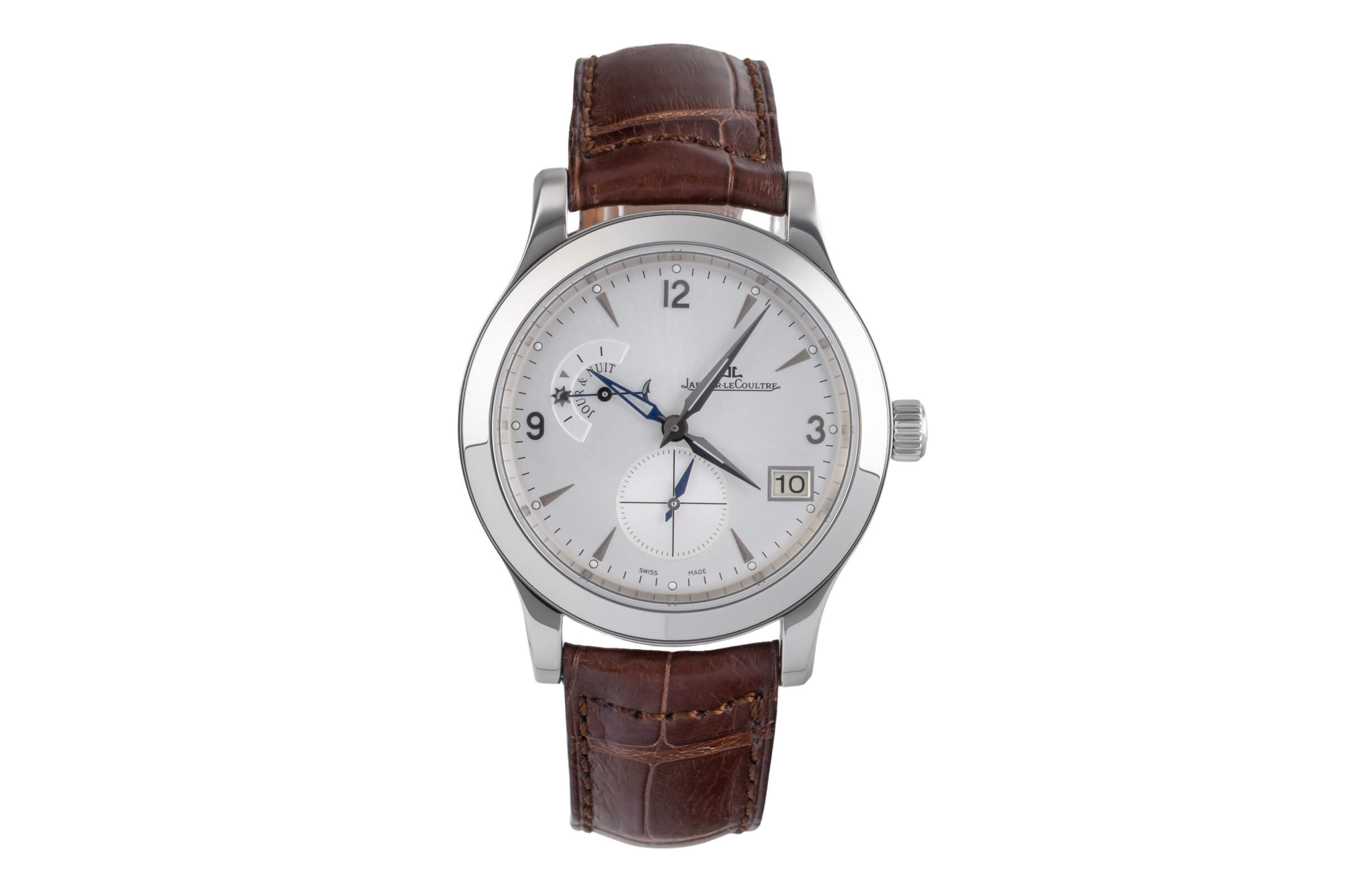 Jaeger LeCoultre Master Hometime Stahl Automatik Kal. 975 Ref. Q1628420 , 147.8.05.S  | Zeitauktion