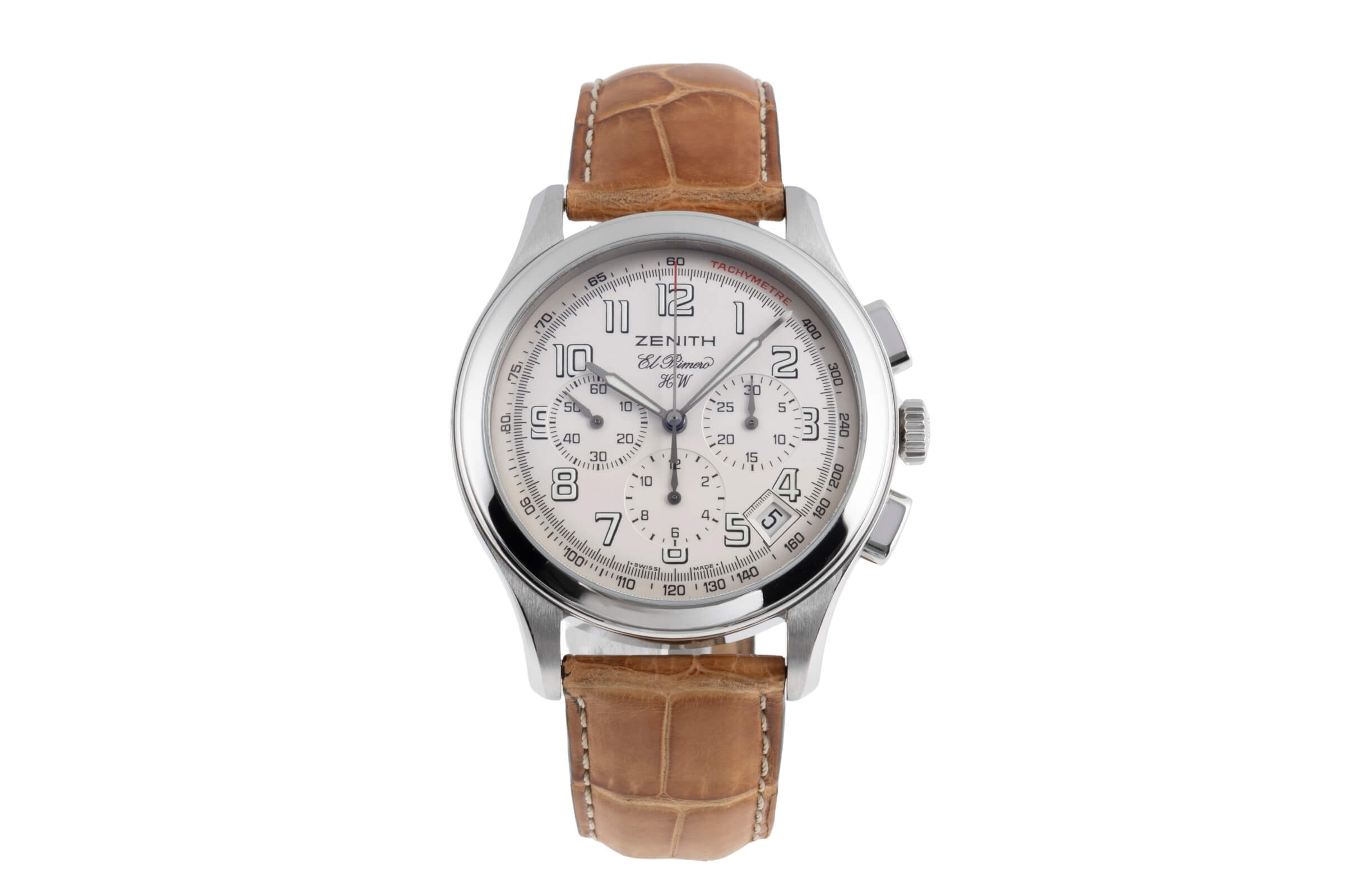 Zenith El Primero Chronograph Stahl Handaufzug Kal. 420Z Ref. 01.0500.420  | Zeitauktion