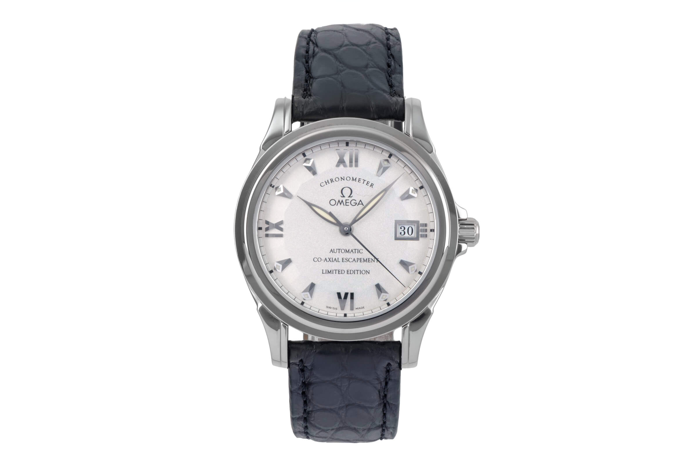 Omega De Ville 18 ct white gold automatic Kal. 2500 A Ref. 5941.31.31 LIMITED EDITION | Zeitauktion