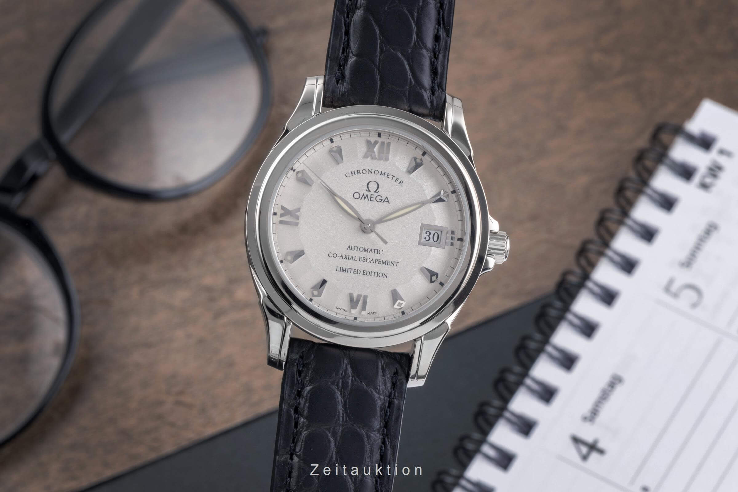 Omega De Ville 18k Weissgold Automatik Kal. 2500 A Ref. 5941.31.31 LIMITED EDITION | Zeitauktion