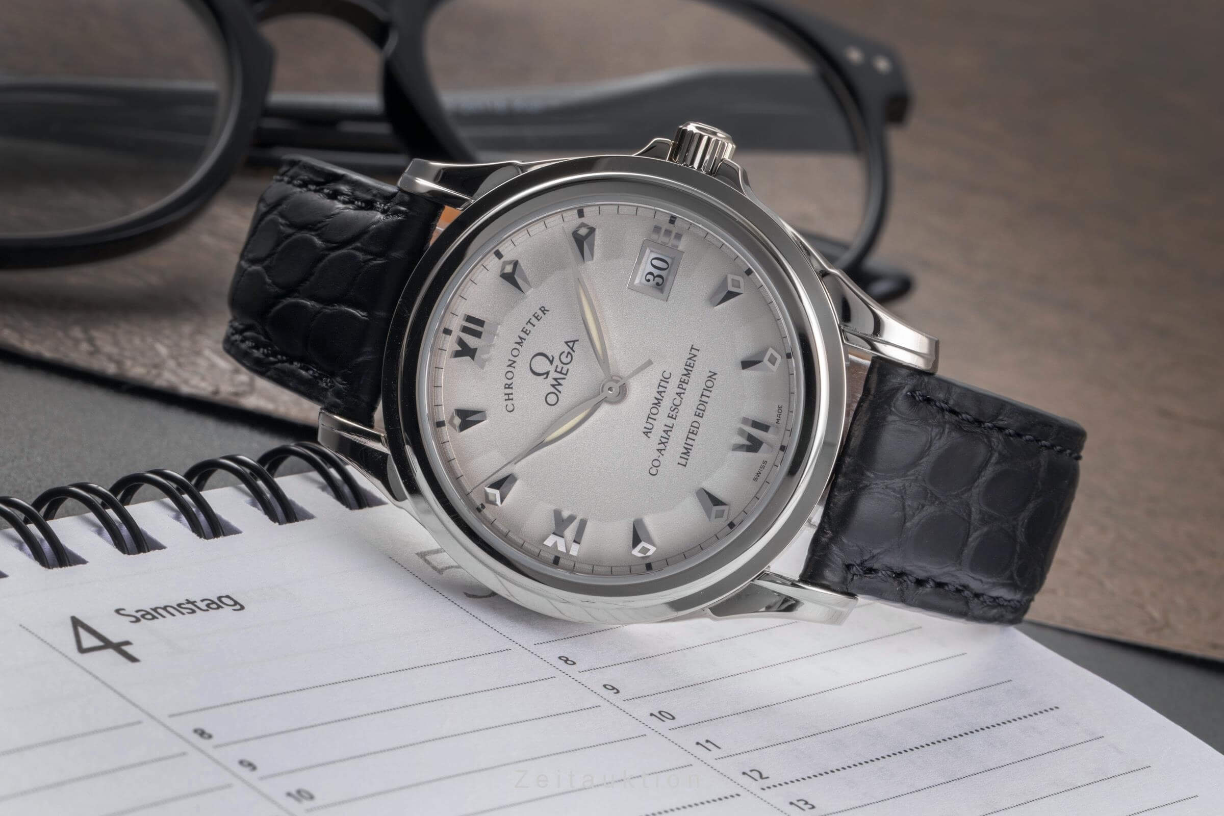 Omega De Ville 18k Weissgold Automatik Kal. 2500 A Ref. 5941.31.31 LIMITED EDITION | Zeitauktion