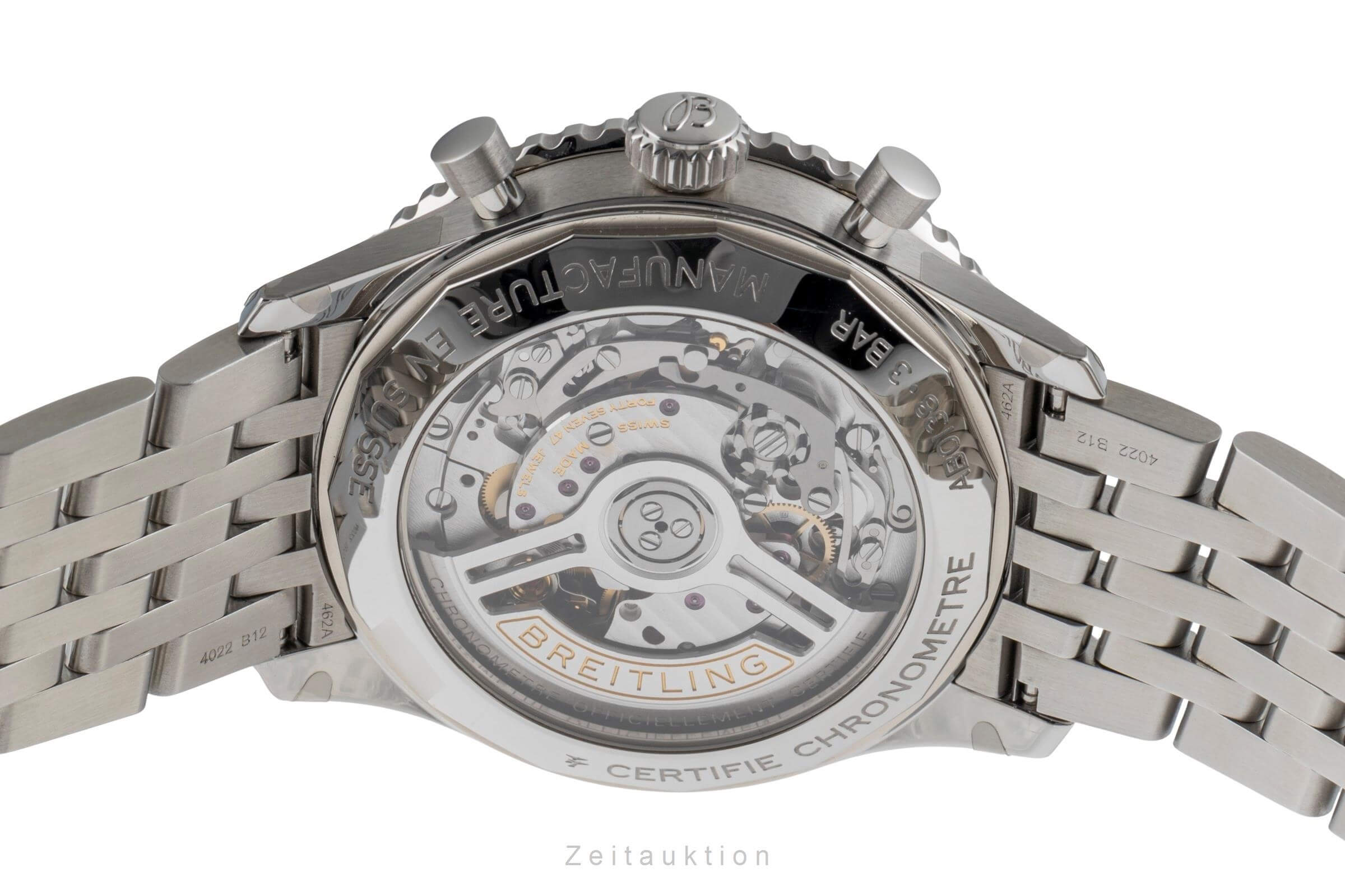 Breitling Navitimer 01 Chronograph Stahl Automatik Kal. B01 Ref. AB0138241G1A1  | Zeitauktion