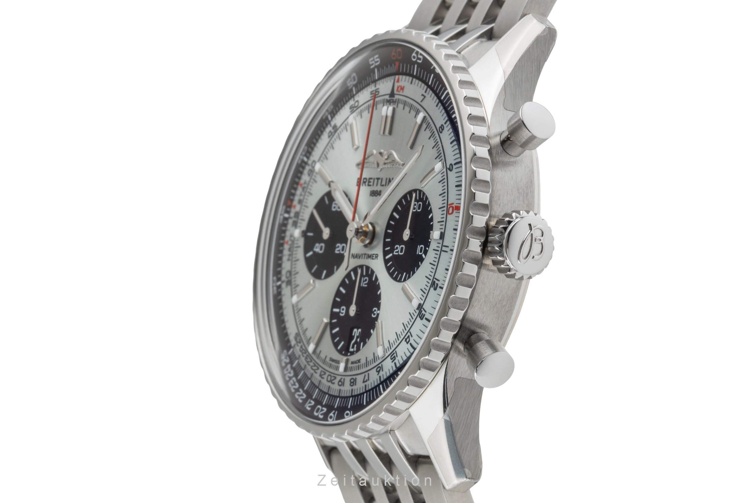 Breitling Navitimer 01 Chronograph Stahl Automatik Kal. B01 Ref. AB0138241G1A1  | Zeitauktion