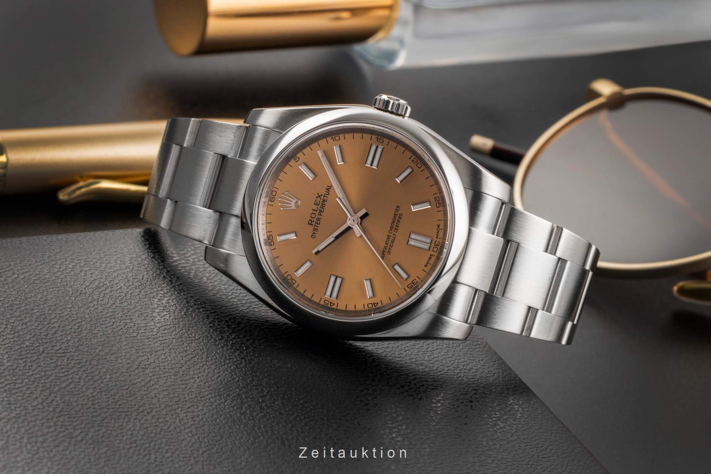 Rolex Oyster Perpetual Stahl Automatik Kal. 3130 Ref. 116000  | Zeitauktion