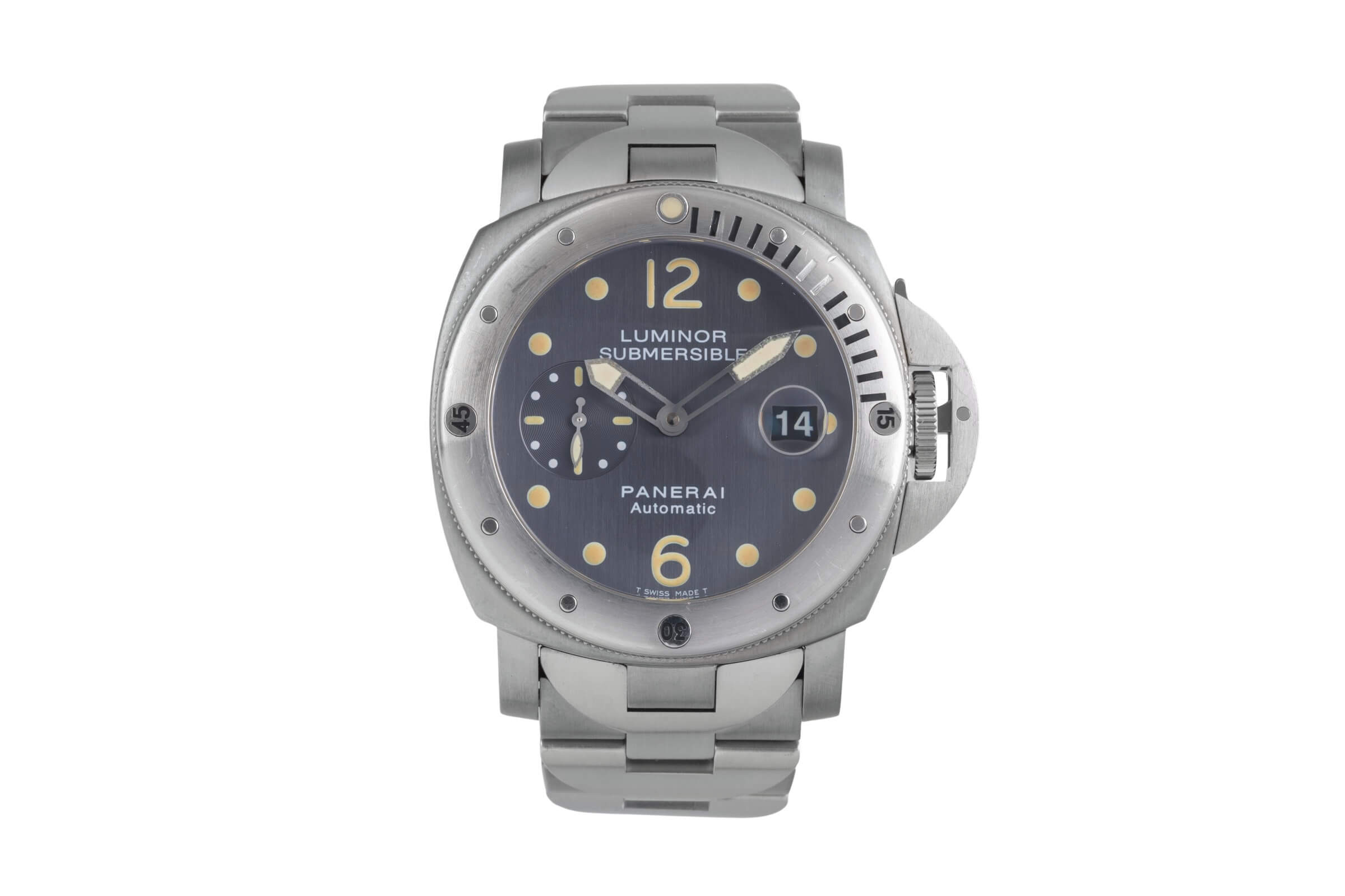 Panerai Submersible Stahl / Titan Automatik Kal. 7750-P1 Ref. PAM00106  | Zeitauktion