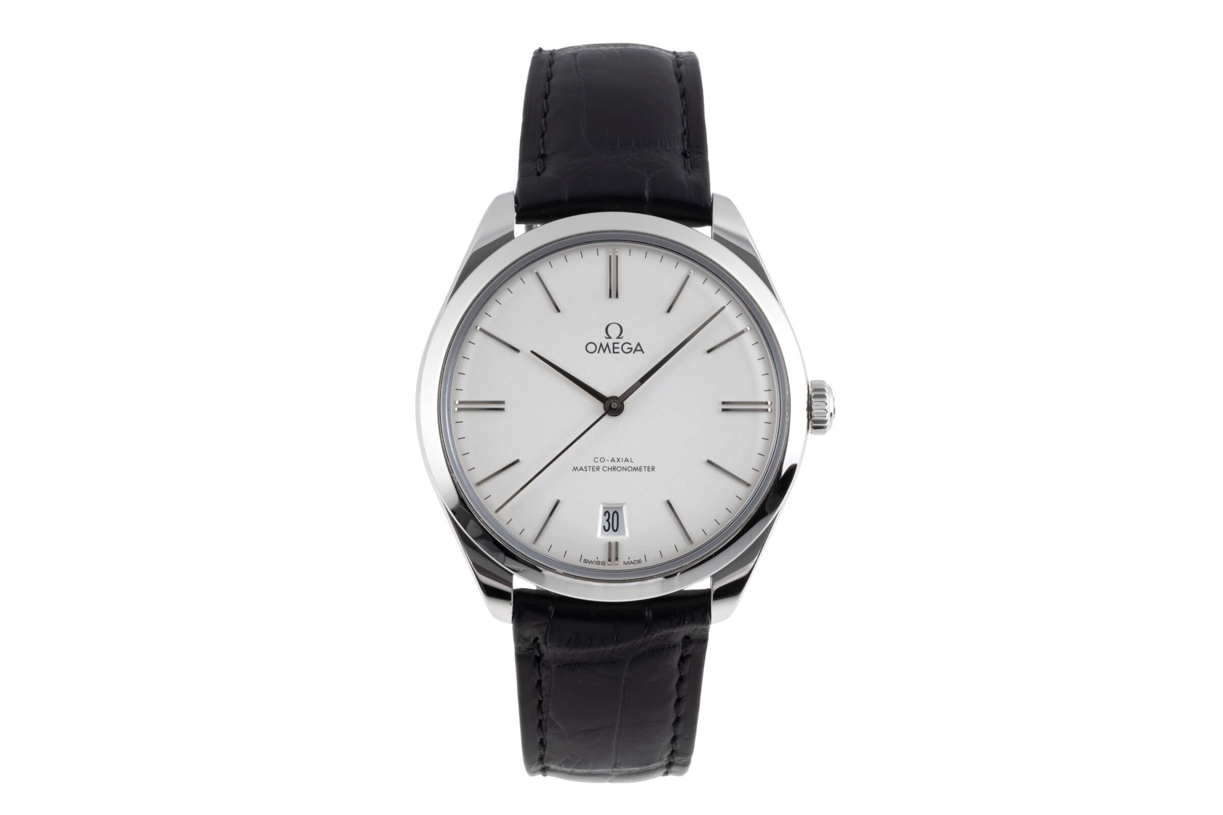 Omega De Ville steel manual winding Kal. 8910 Ref. 435.13.40.21.02.001  | Zeitauktion