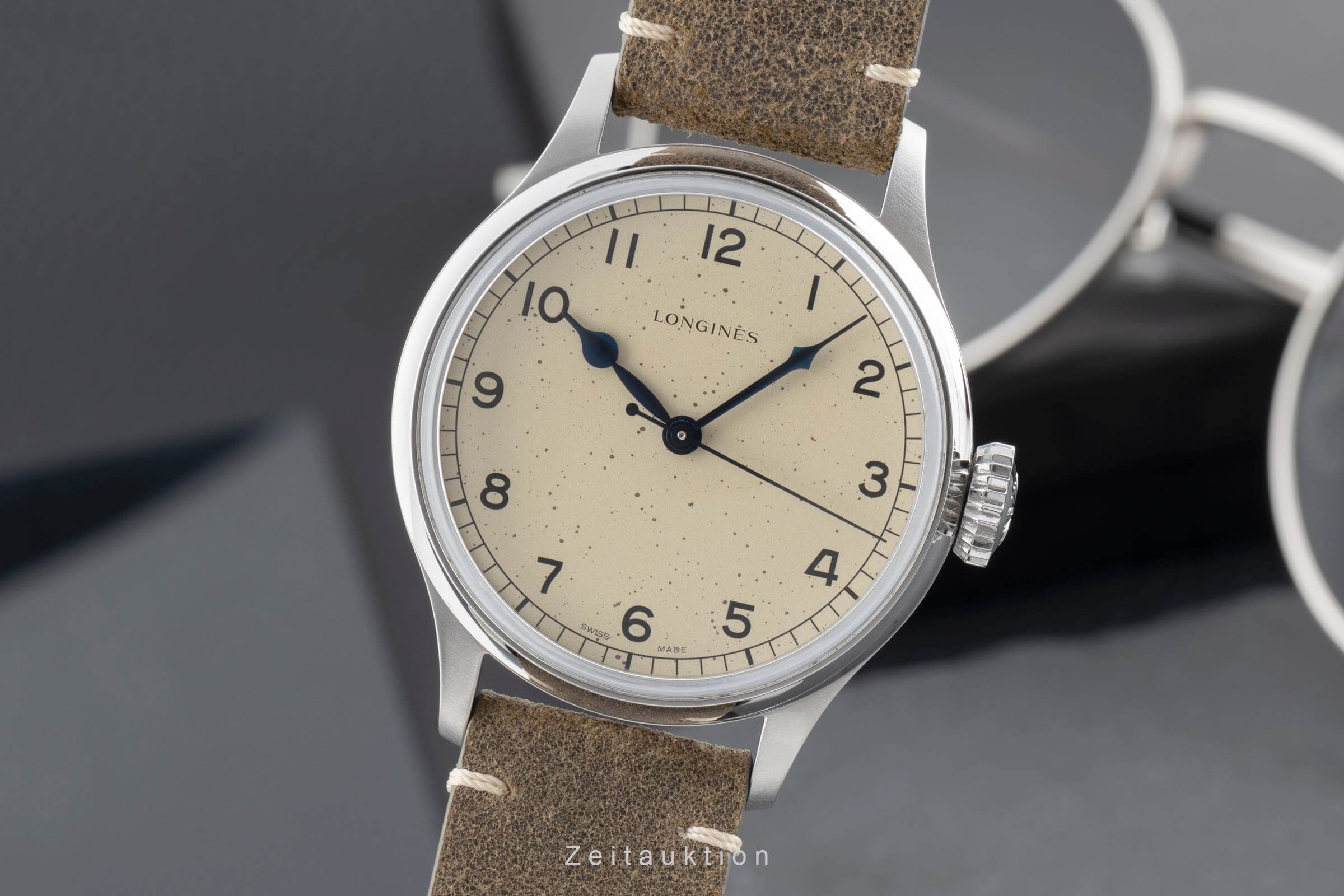 Longines Heritage Stahl Automatik Kal. L888.5 Ref. L2.819.4.93.2  | Zeitauktion