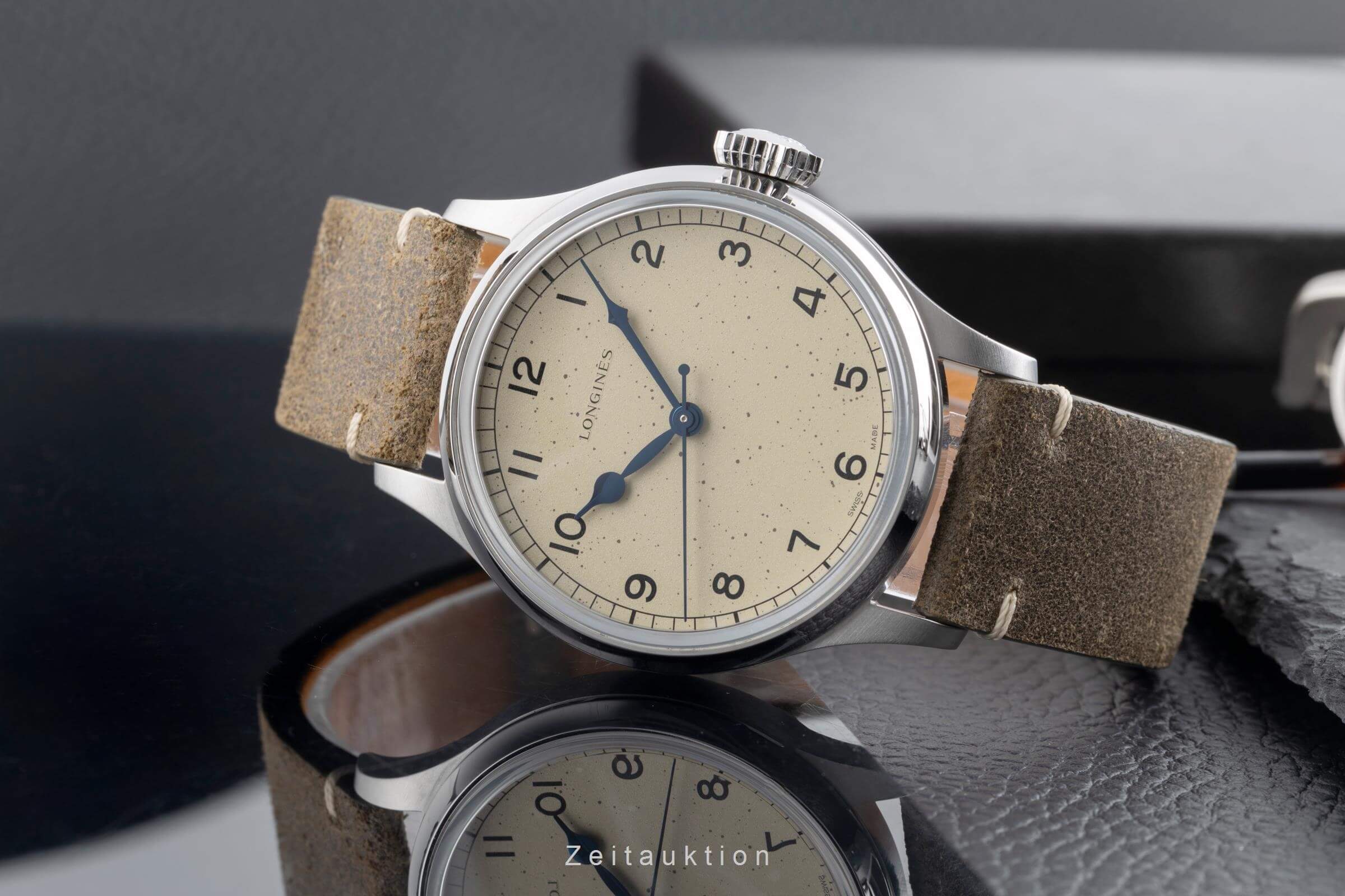 Longines Heritage Stahl Automatik Kal. L888.5 Ref. L2.819.4.93.2  | Zeitauktion