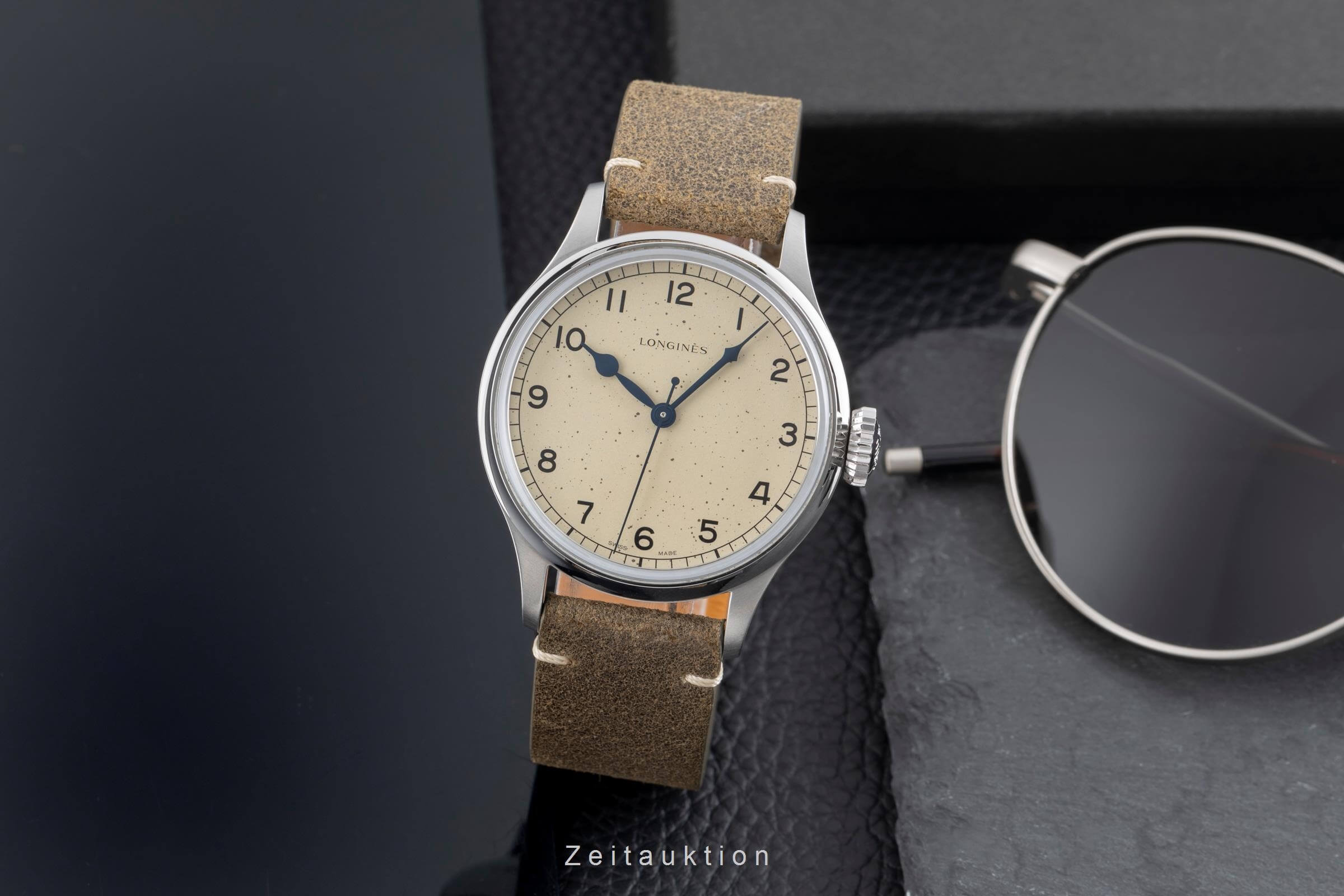 Longines Heritage Stahl Automatik Kal. L888.5 Ref. L2.819.4.93.2  | Zeitauktion