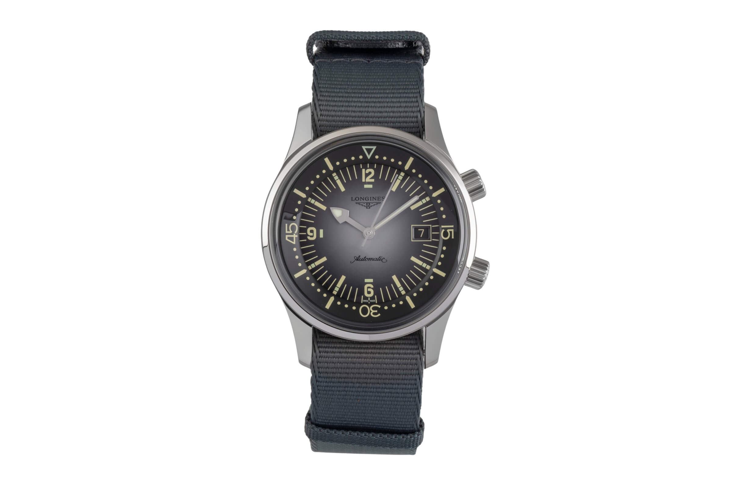 Longines Legend Diver Stahl Automatik Kal. L888.5 Ref. L3.774.4.70.2  | Zeitauktion
