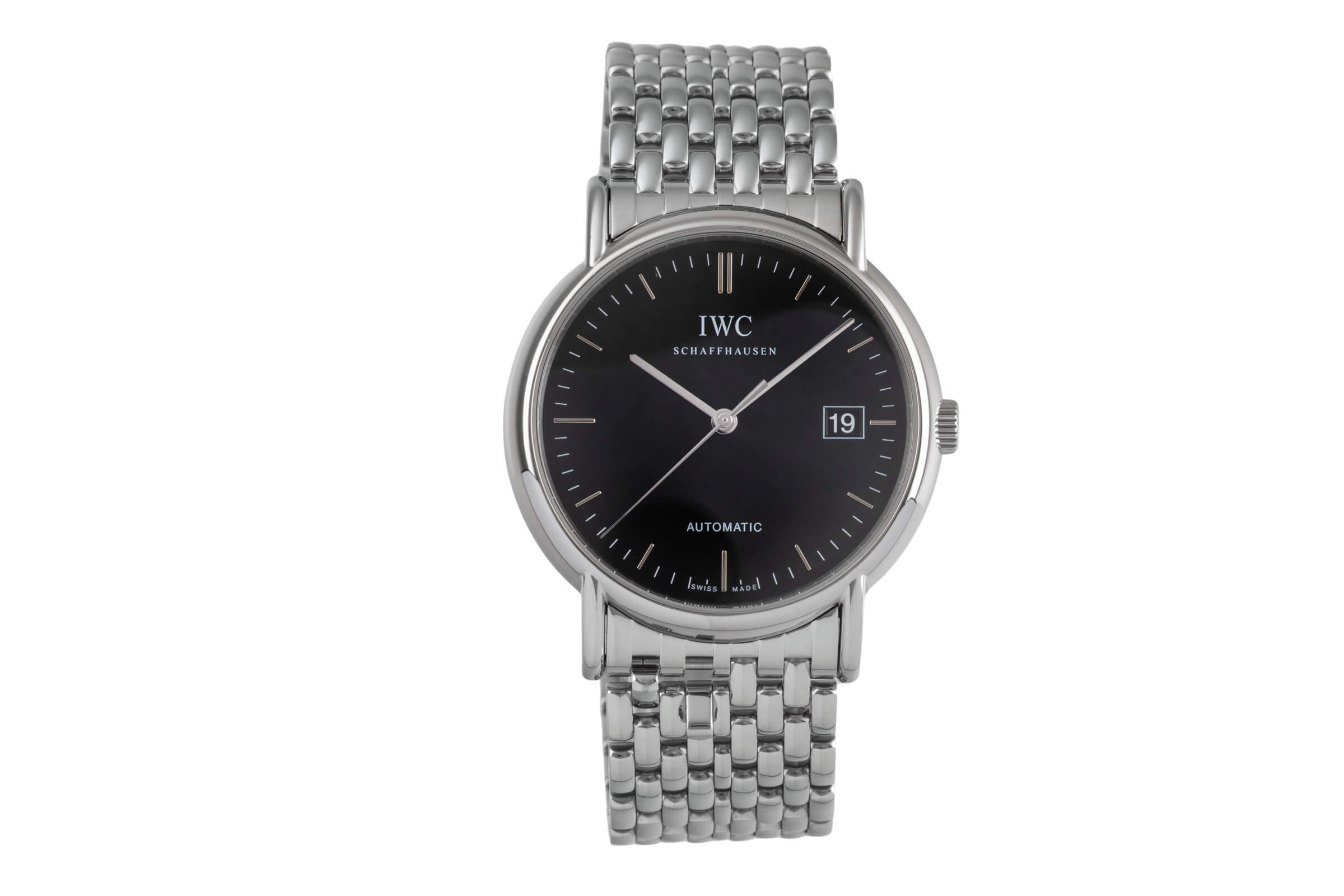 IWC Portofino Stahl Automatik Kal. C.30110 Ref. IW353306  | Zeitauktion