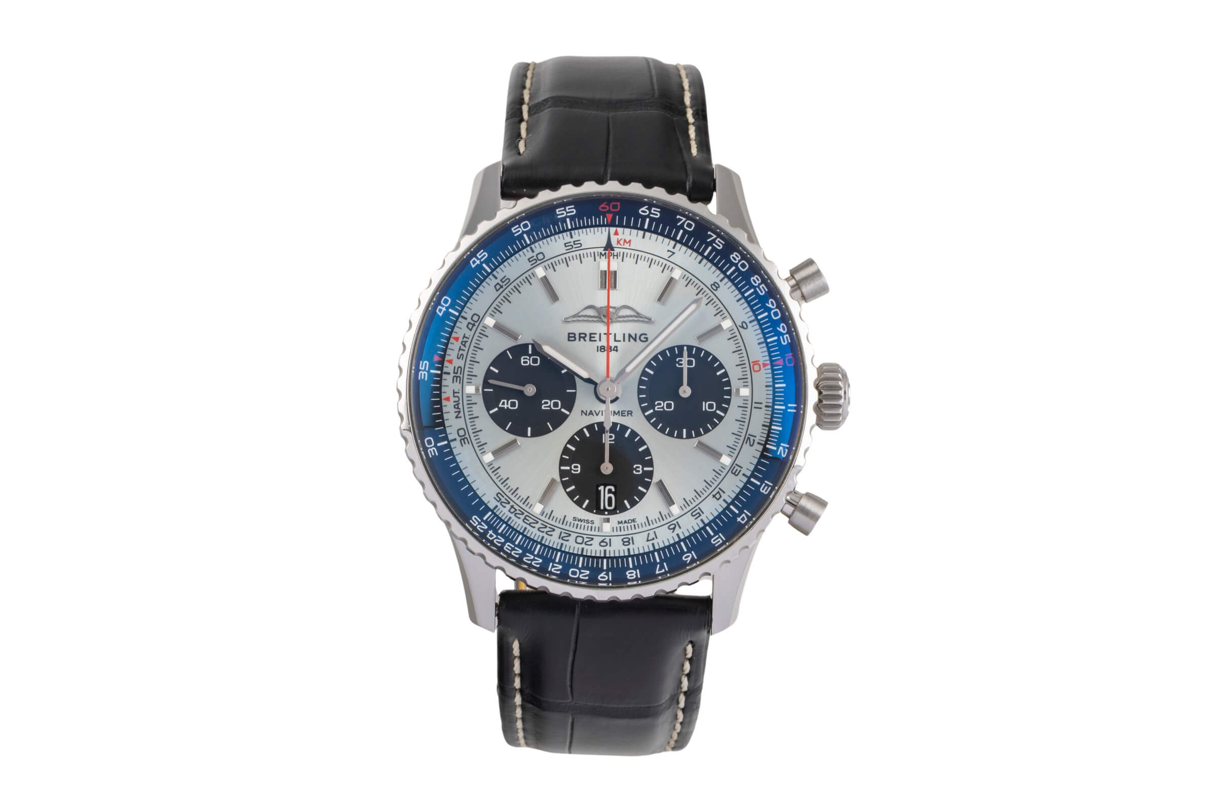 Breitling Navitimer 01 chronographe acier automatique Kal. B01 Ref. AB0138241C1A1  | Zeitauktion
