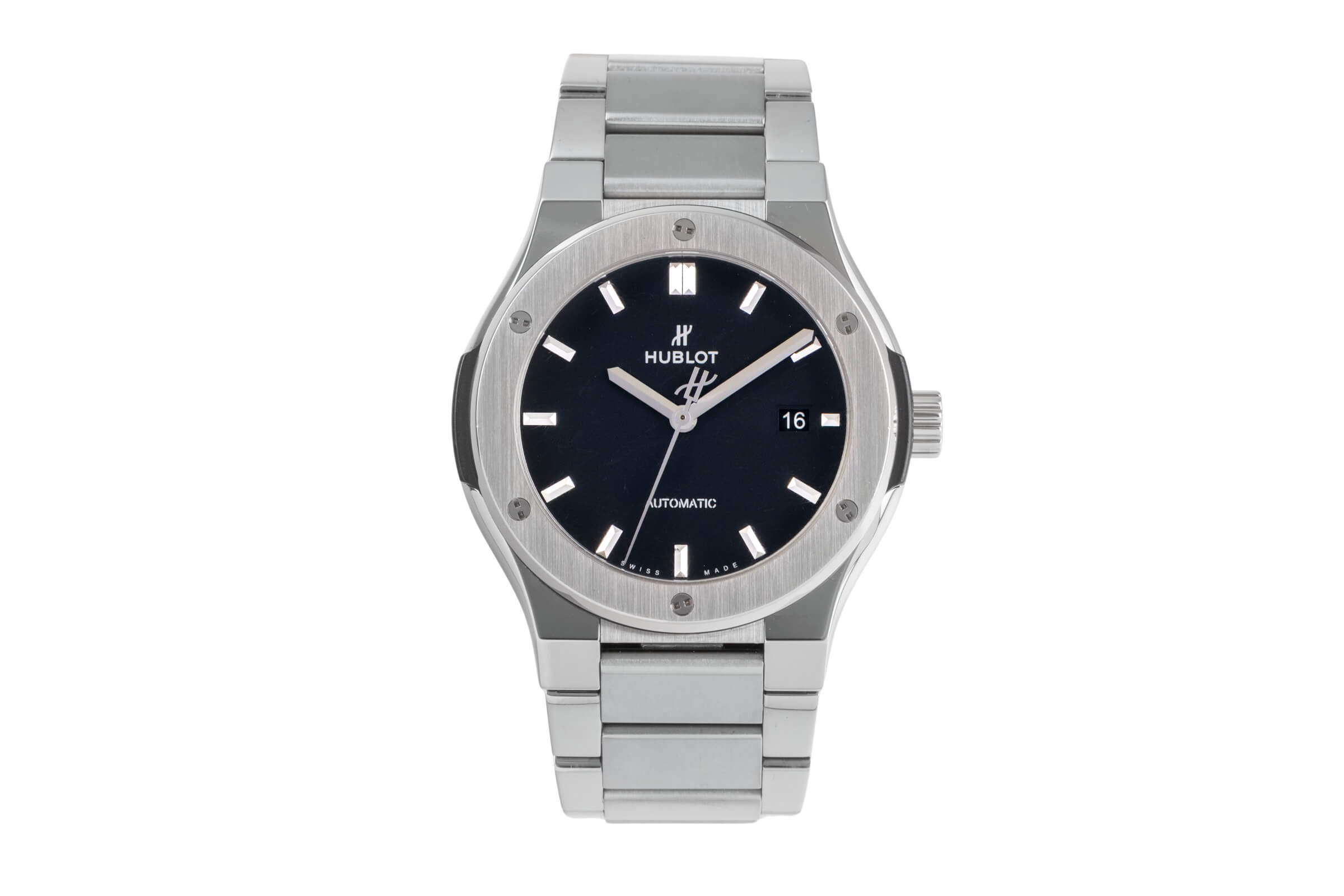 Hublot Classic Fusion titanio automático Kal. HUB 11 Ref. 548.NX.1170.NX  | Zeitauktion