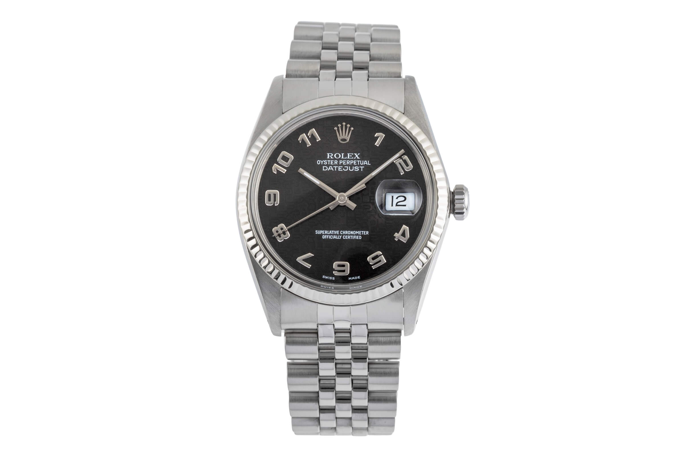 Rolex Datejust steel / white gold automatic Kal. 3035 Ref. 16014  | Zeitauktion