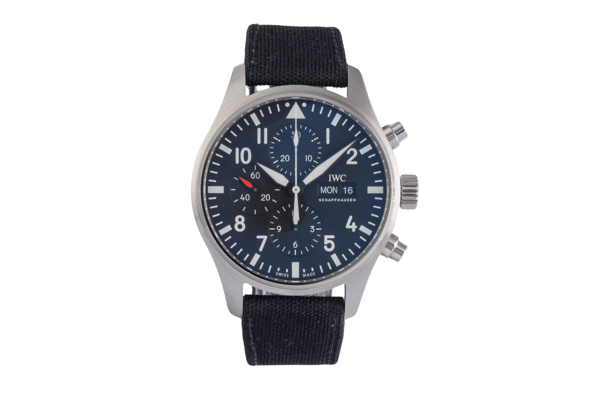 IWC Fliegerchronograph chronograph steel automatic Kal. C.79320 Ref. IW377709  | Zeitauktion