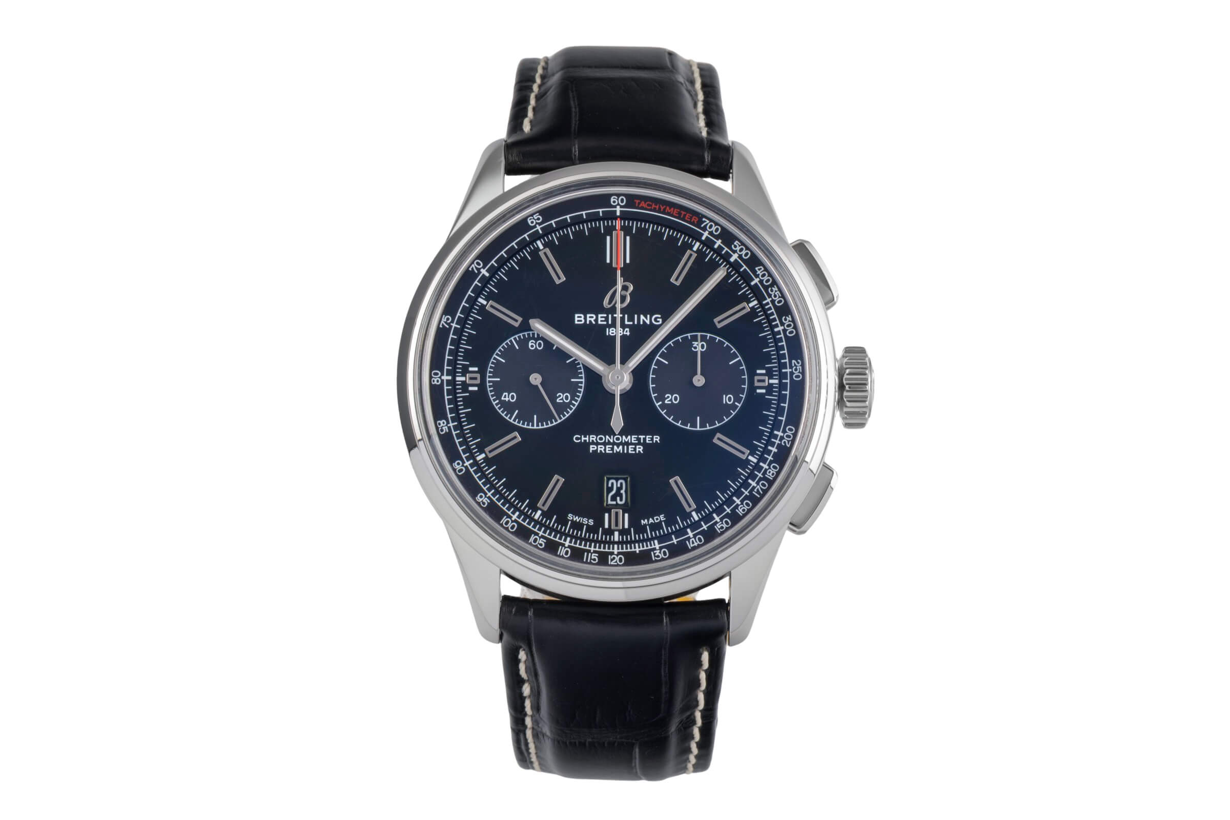 Breitling Premier chronographe acier automatique Kal. B01 Ref. AB0118  | Zeitauktion