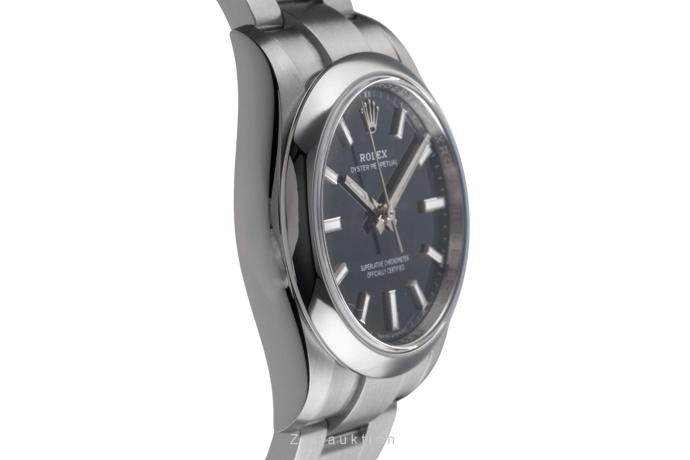 Rolex Oyster Perpetual Stahl Automatik Kal. 2232 Ref. 124200  | Zeitauktion