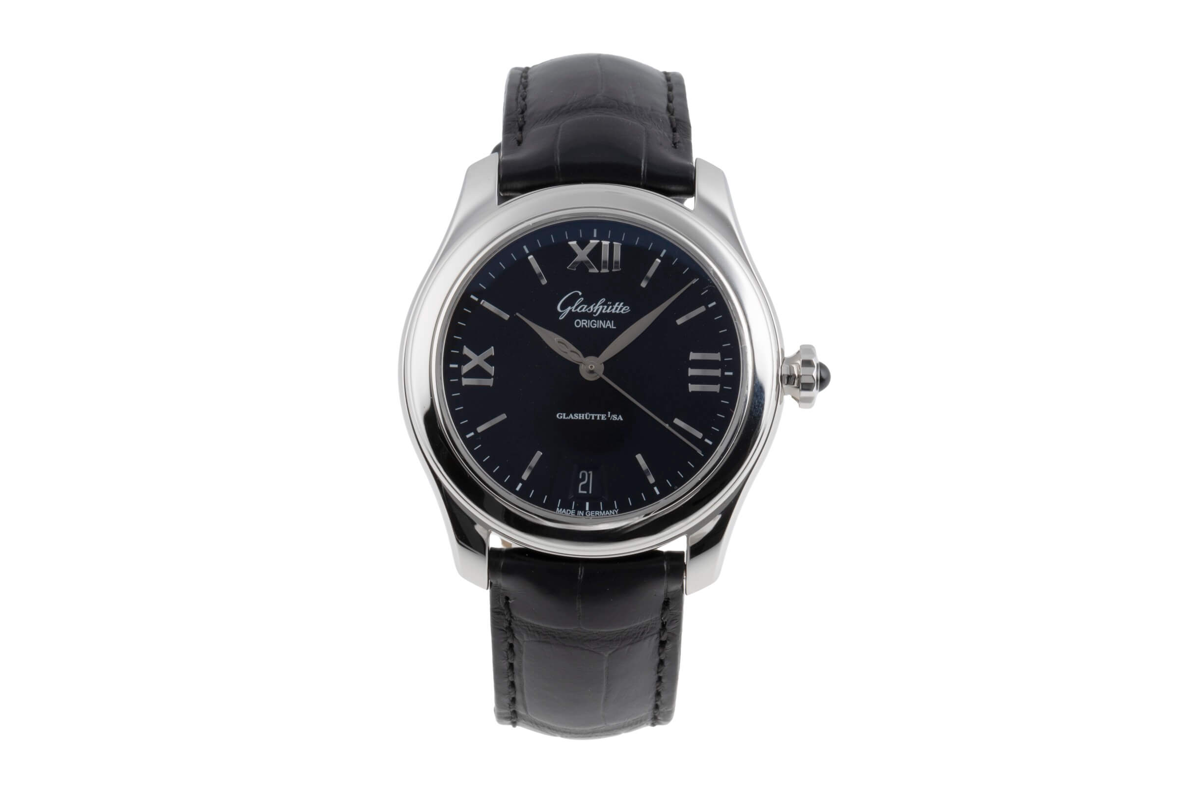 Glashütte Lady Serenade Stahl Automatik Kal. GO 39 Ref. 1-39-22-20-02-44  | Zeitauktion