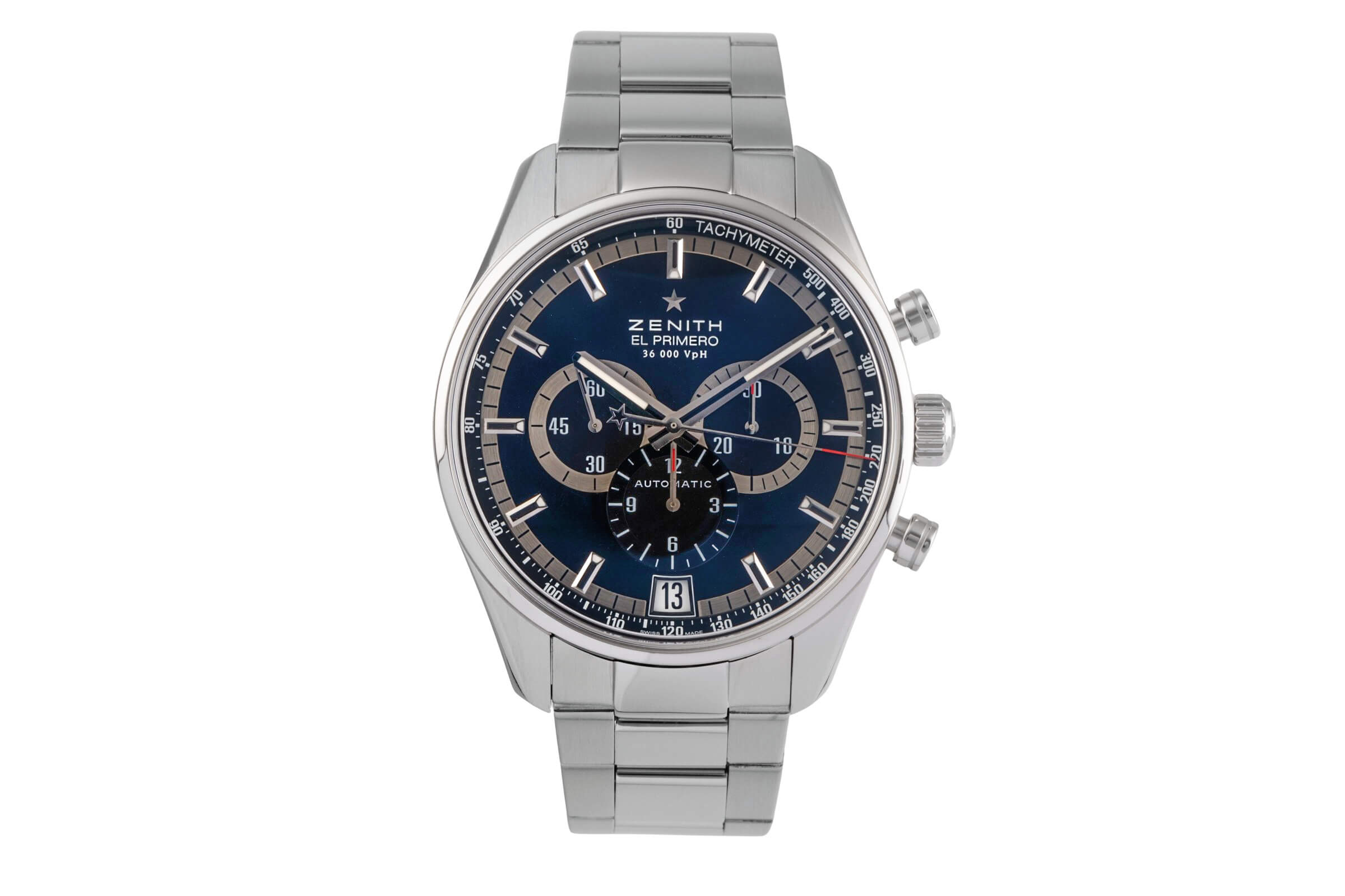 Zenith El Primero chronographe acier automatique Kal. 400 Ref. 03.2040.400/21.M2040  | Zeitauktion