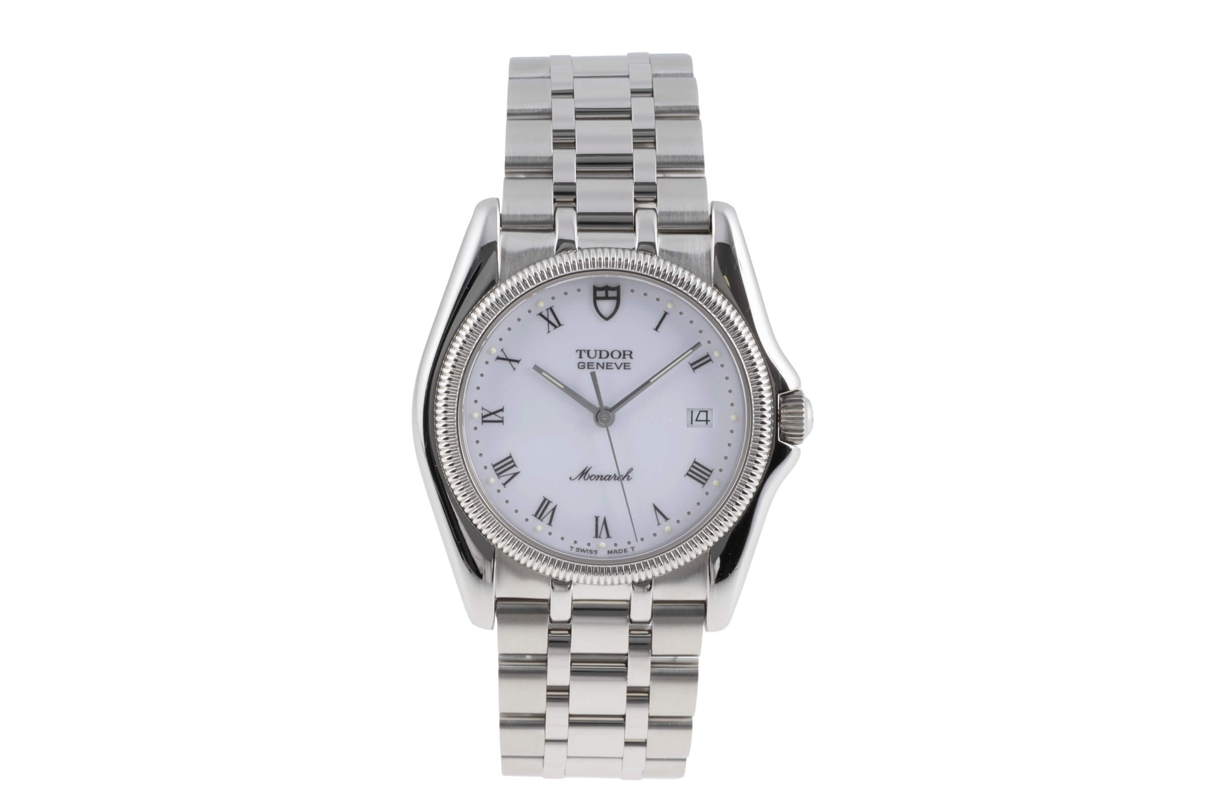 Tudor Monarch acier quartz Ref. 15630  | Zeitauktion