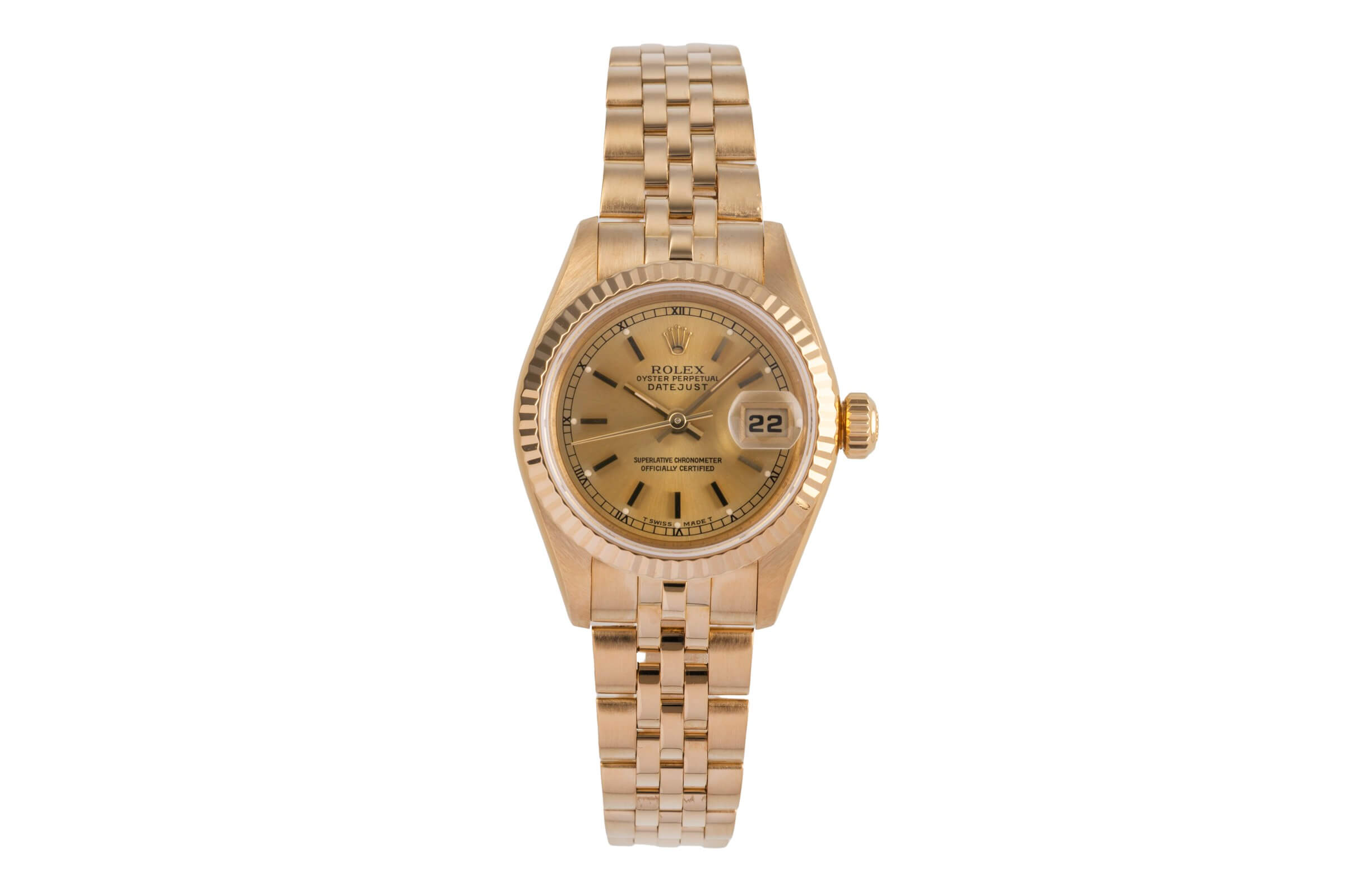 Rolex Lady Datejust 18 ct gold automatic Kal. 2135 Ref. 69178  | Zeitauktion