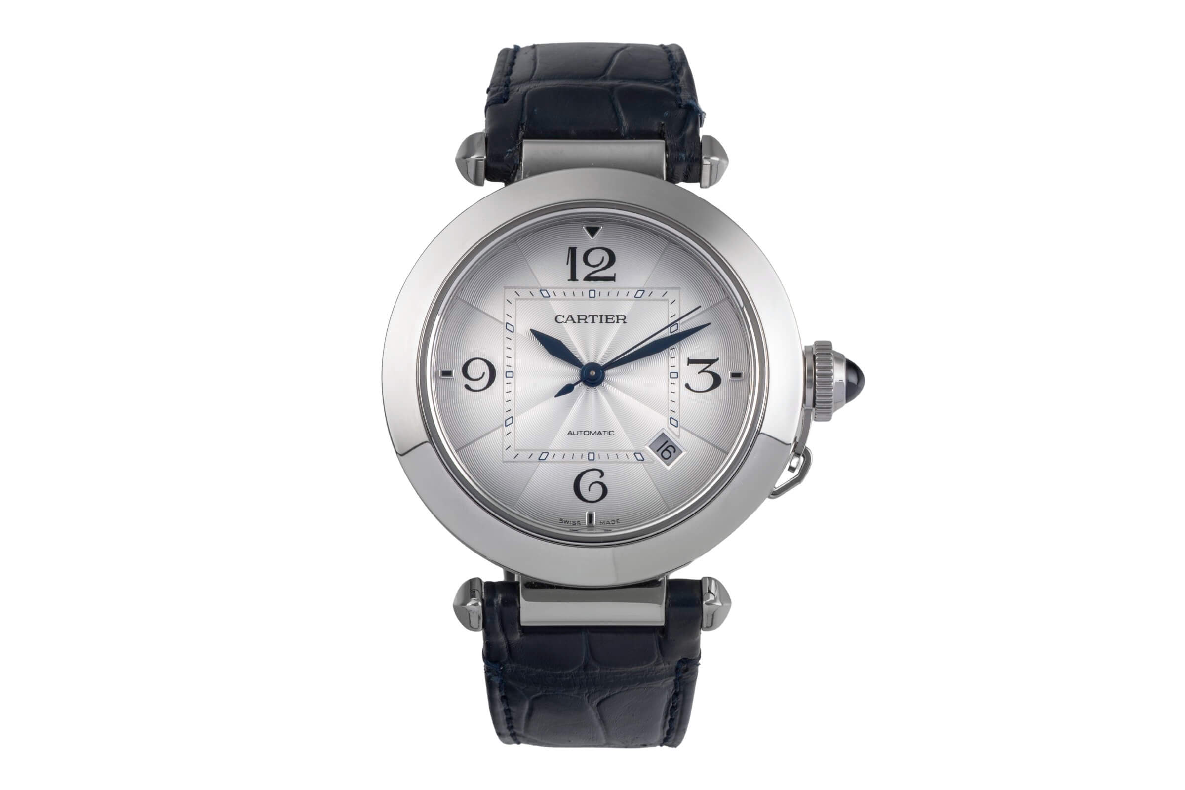 Cartier Pasha steel automatic Kal. 1847 MC Ref. WSPA0010  | Zeitauktion